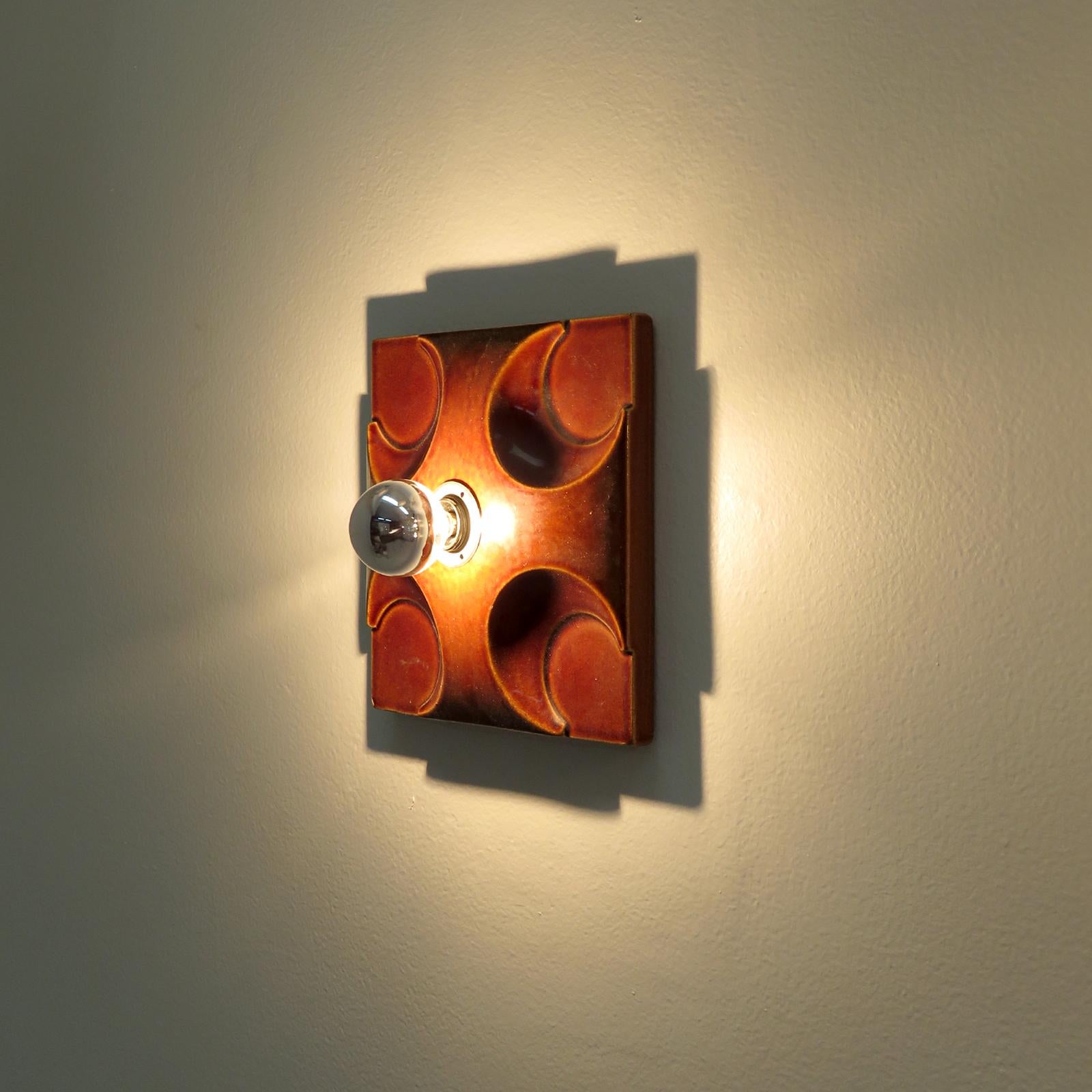 German Ceramic Wall Lights, 1960 2