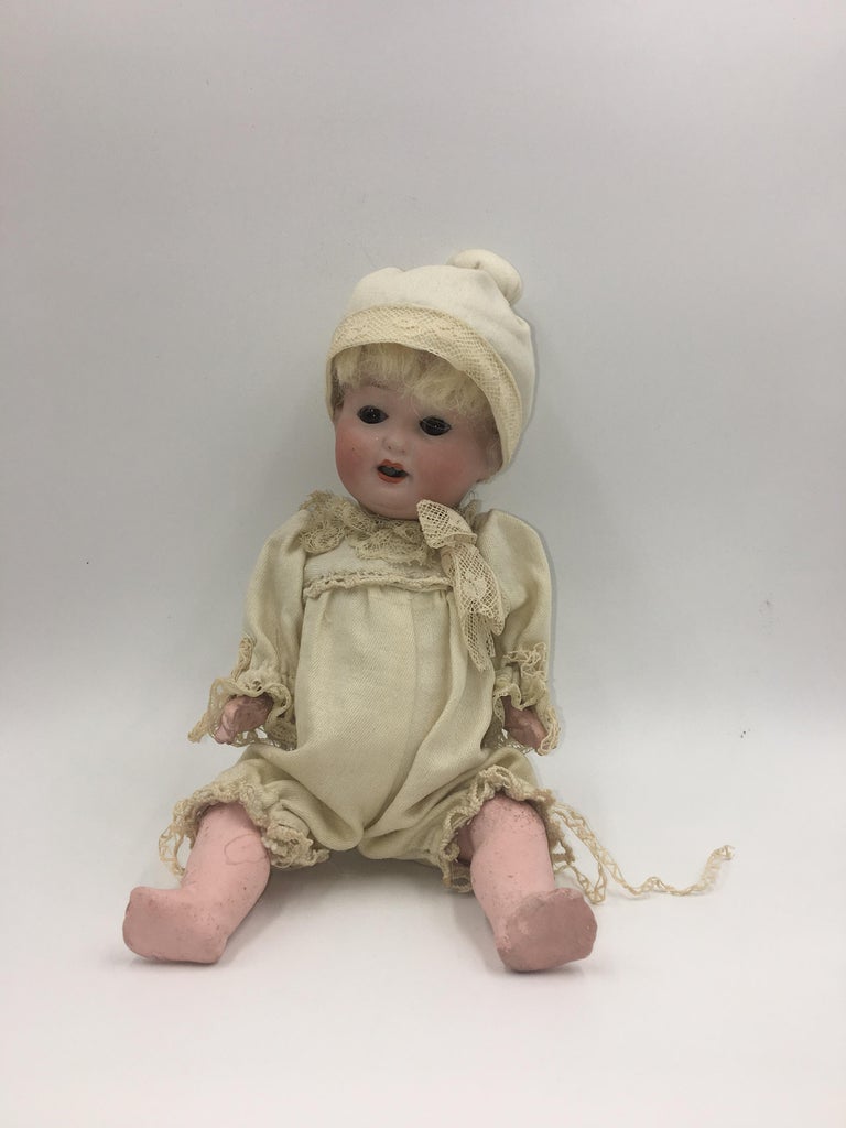 POUPÉE ANCIENNE - TÊTE CARACTERISÉE - HEUBACH KOPPELSDORF - HAUTEUR 24 cm