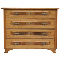 Antique German Chest of Drawers made of Ash, circa 1850