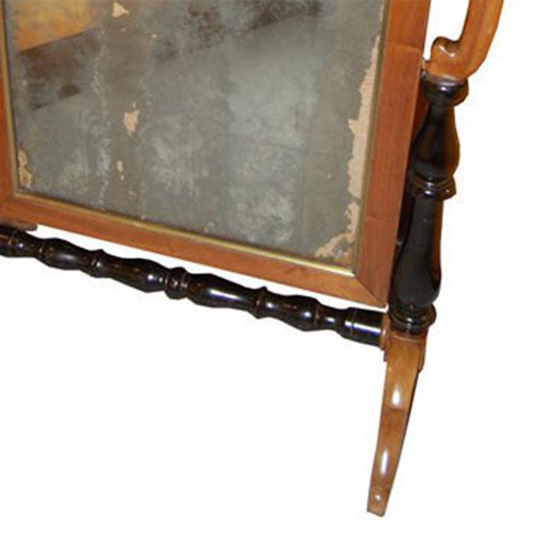 German Cheval Standing Mirror For Sale 2