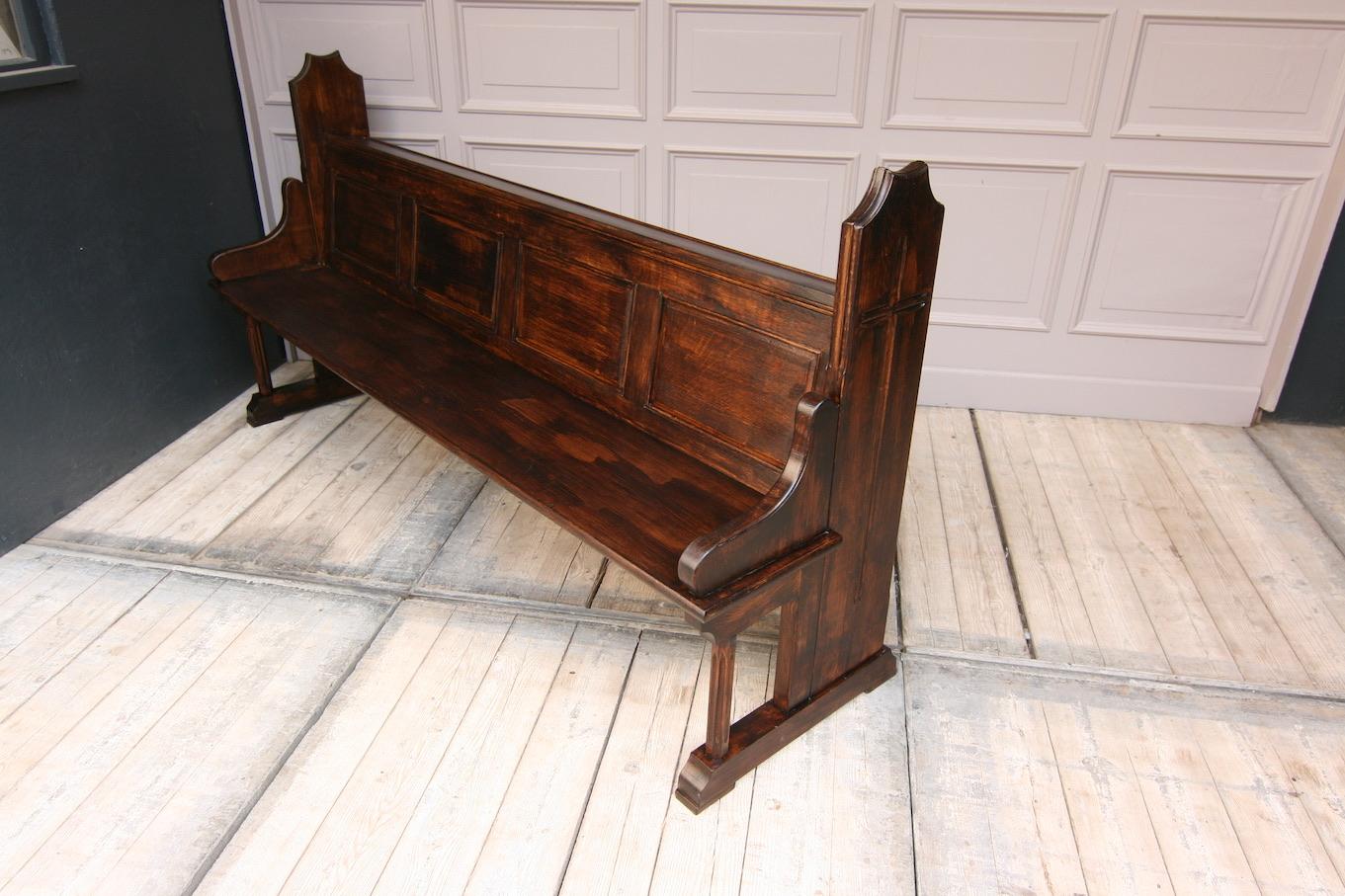 church pew bench dimensions