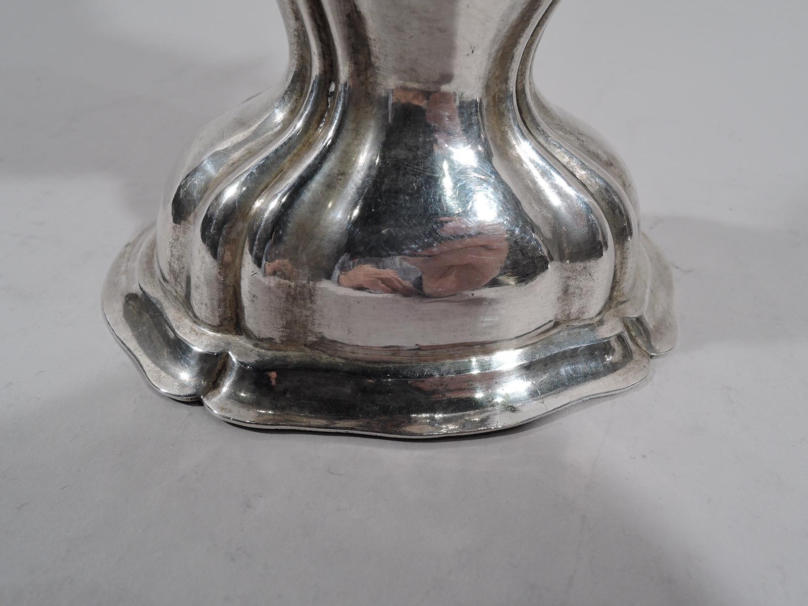 German Classical Silver Ewer with Augsburg Mark 2