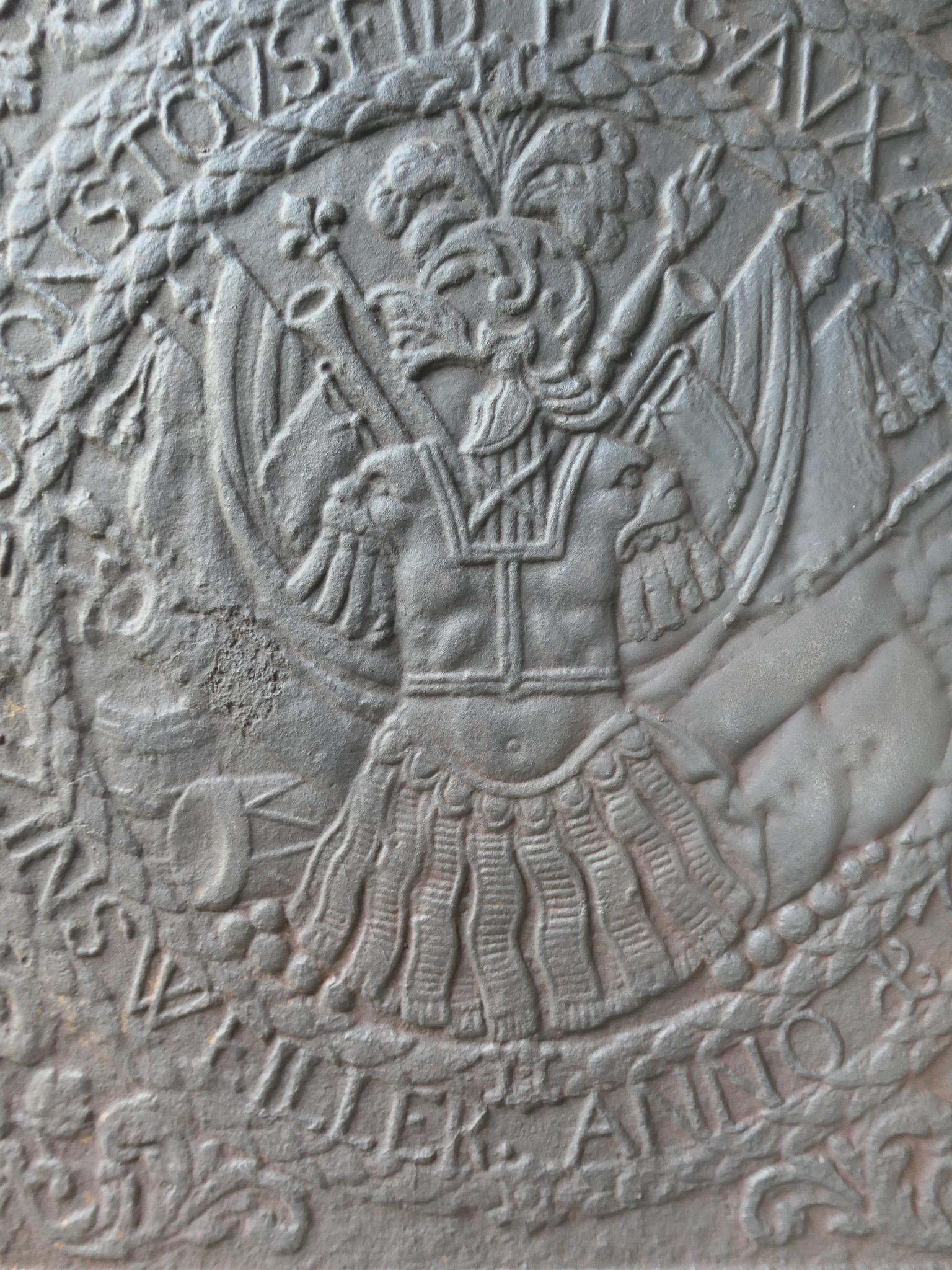 Stemma tedesco per il fuoco / Backsplash. Stile Luigi XIV, XX secolo. in vendita 1