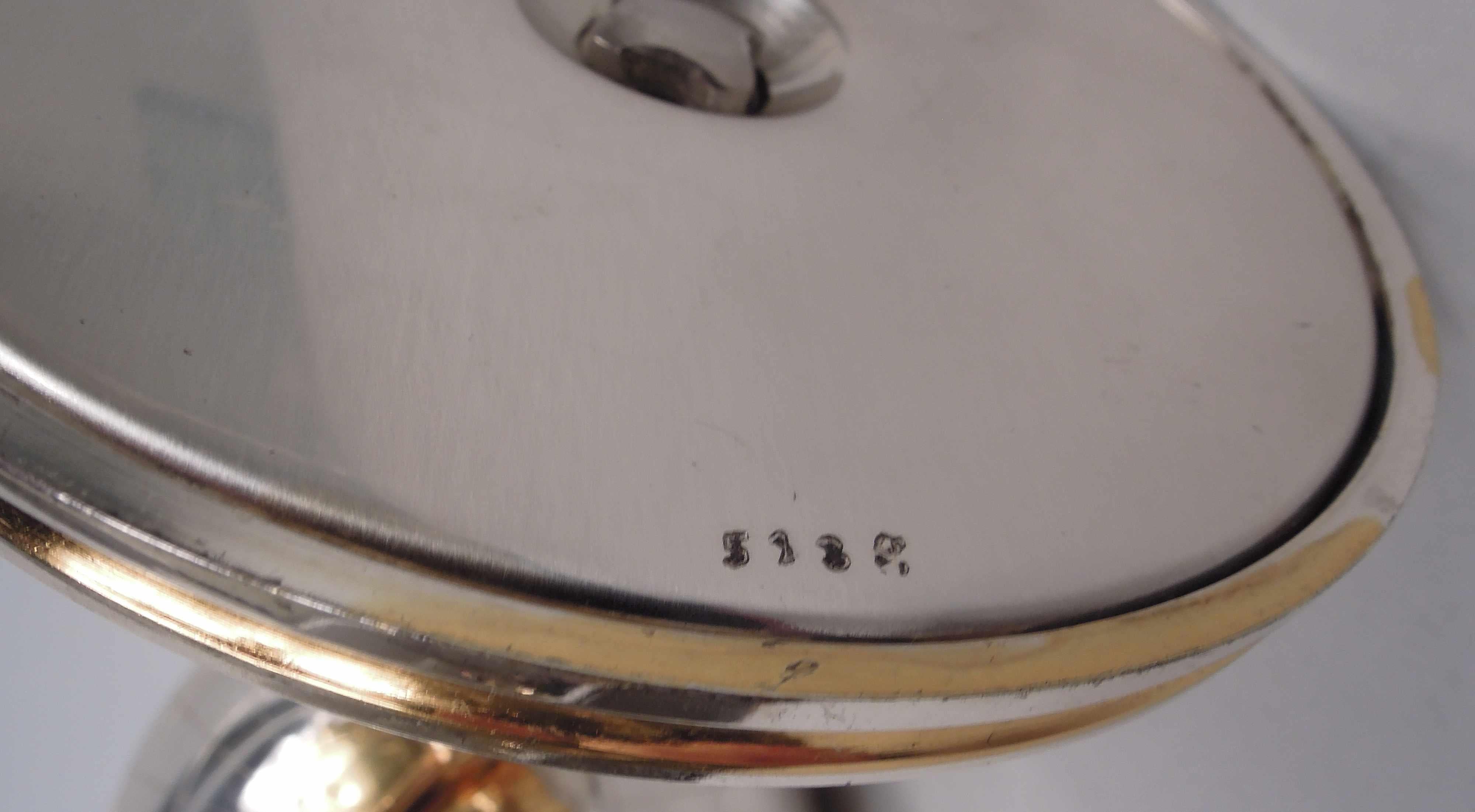 German Cold War-Era Sterling Silver Desktop Globe 5