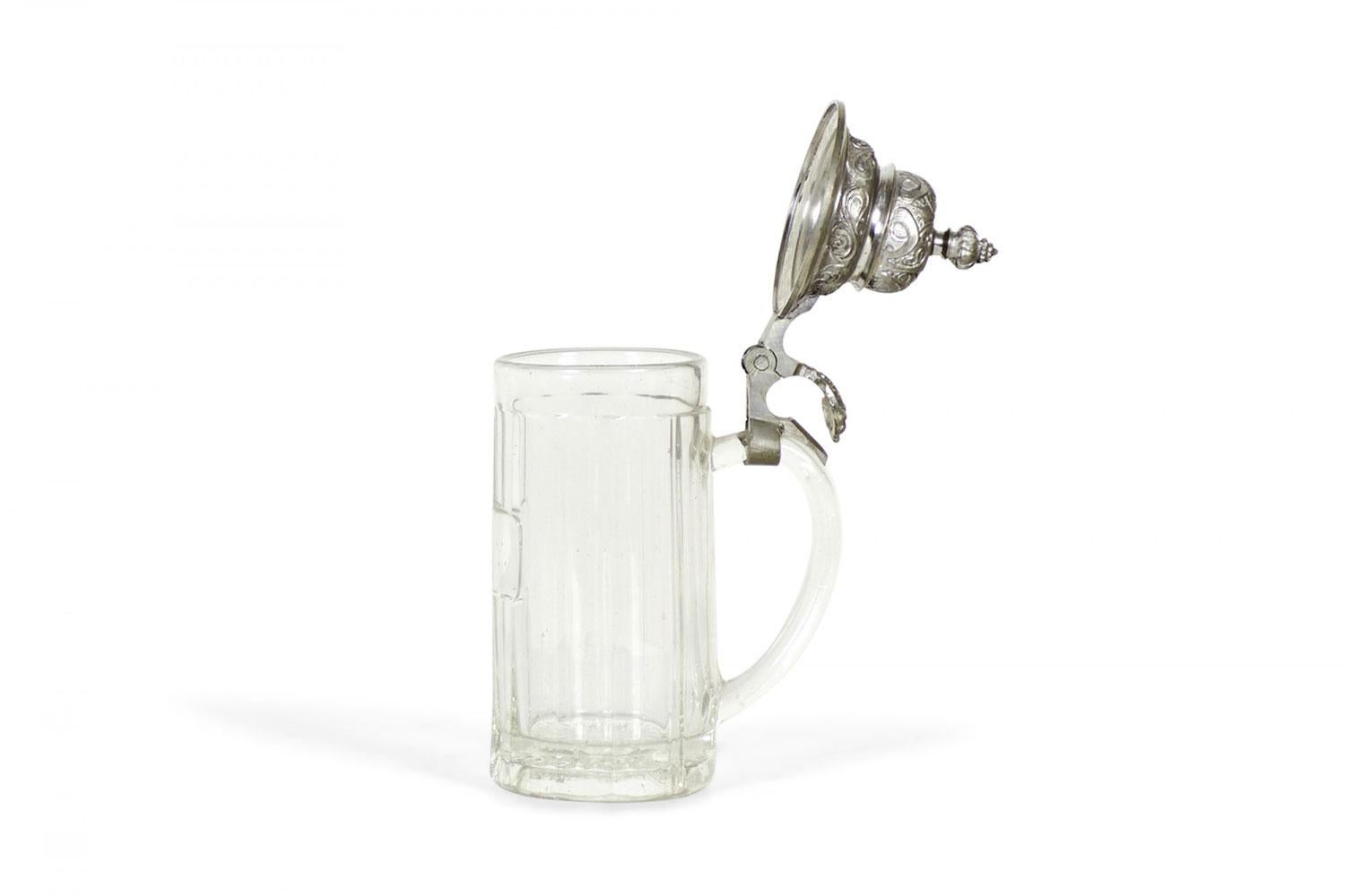 Deutscher Kristall-Bierkrug im Angebot 4