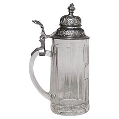 German Crystal Beer Stein