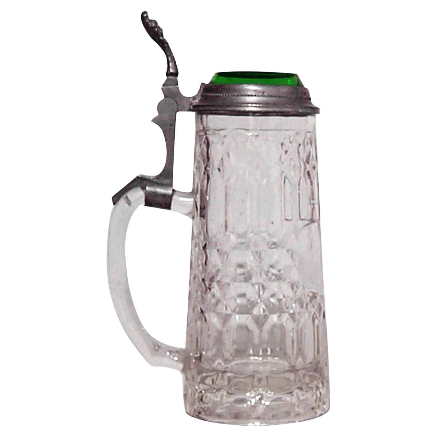 German Crystal Beer Stein