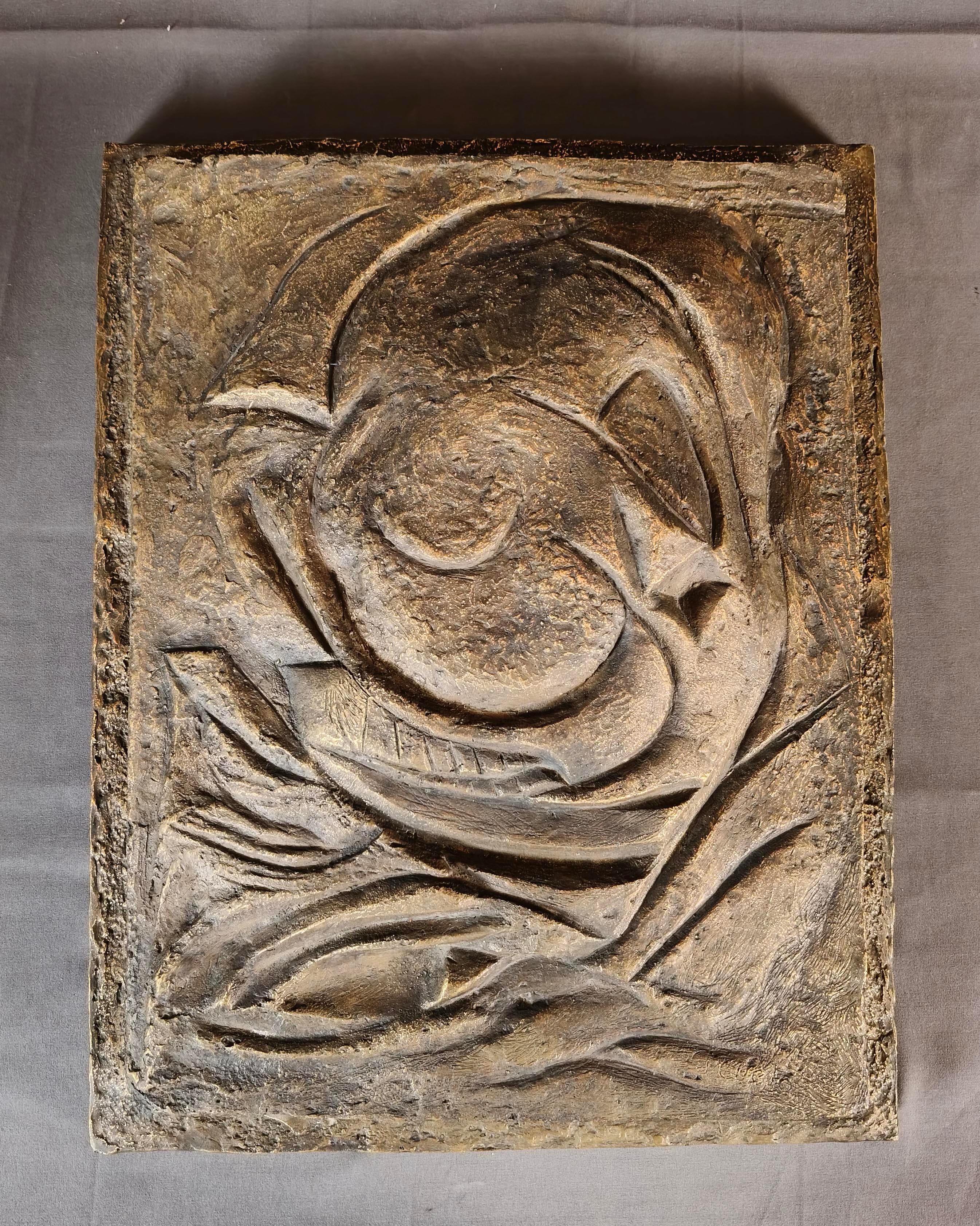 Messicano Germán Cueto Tributo a Picasso Scultura da parete in bronzo in vendita