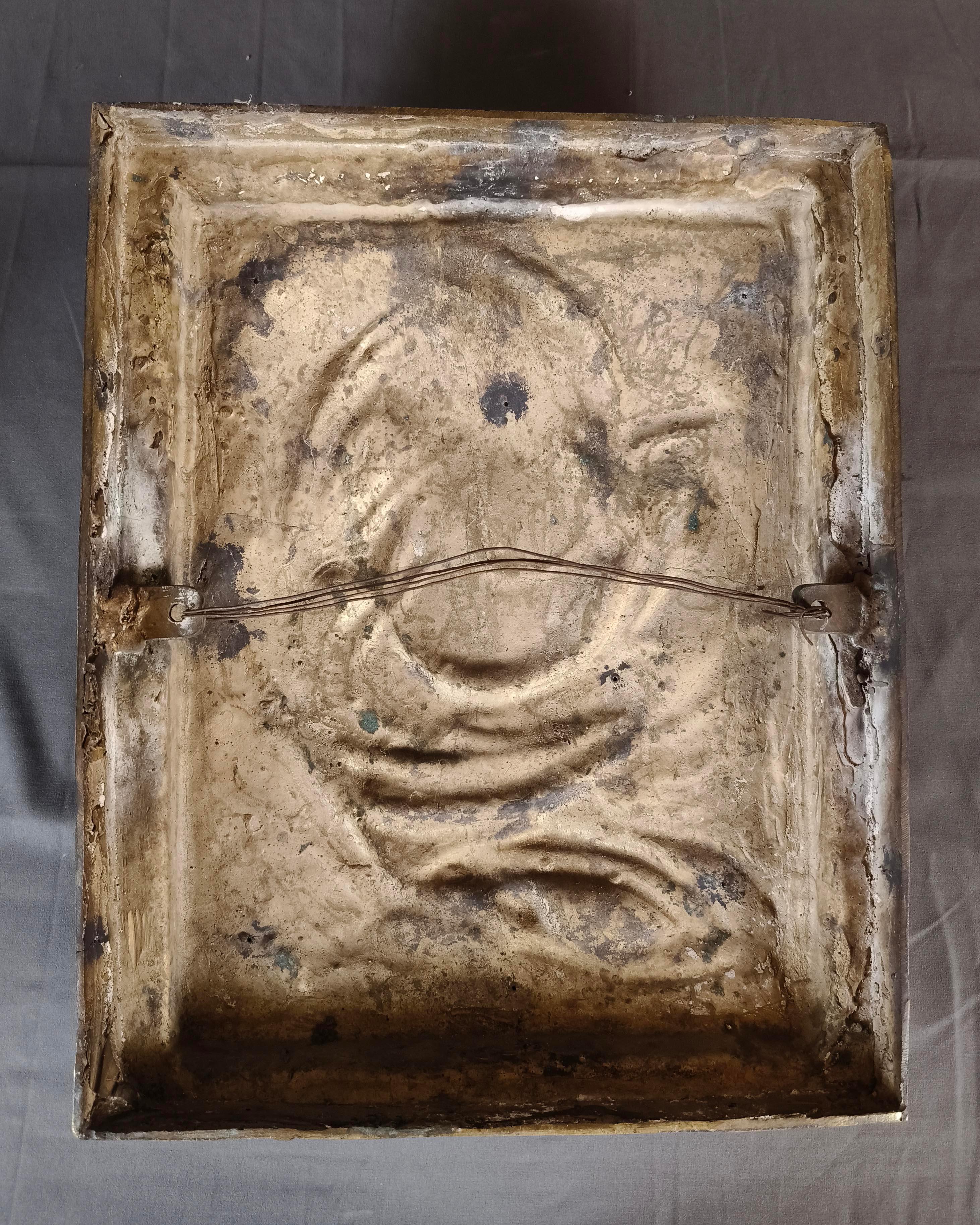 Germán Cueto Tributo a Picasso Scultura da parete in bronzo in vendita 1