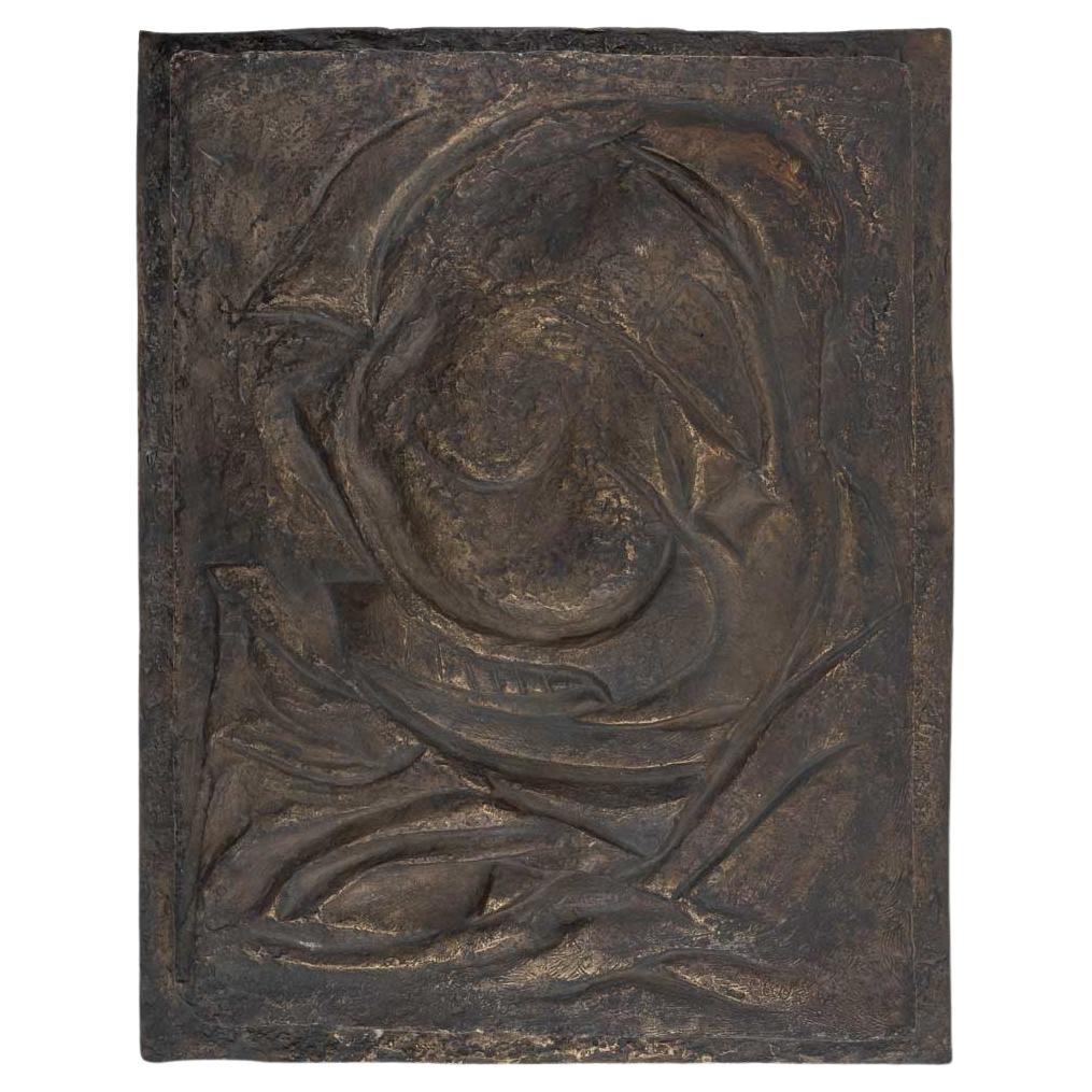 Germán Cueto Tributo a Picasso Scultura da parete in bronzo