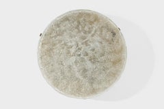 Deutscher Designer, Flush Mount, Glas, Metall, Deutschland, 1970er Jahre