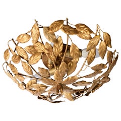 German Designer, Flush Mount, Metal, Germany, 1970s