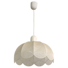 German Designer, Pendant Light, Resin, Plastic, Germany, 1970s