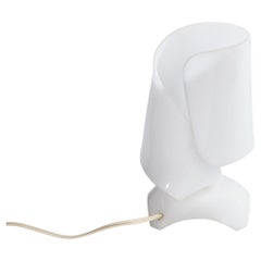 Designer allemand, lampe de table, laiton, acrylique, Allemagne, années 1950