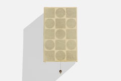 Designer allemand, Applique murale, Résine, Métal, Allemagne, années 1960