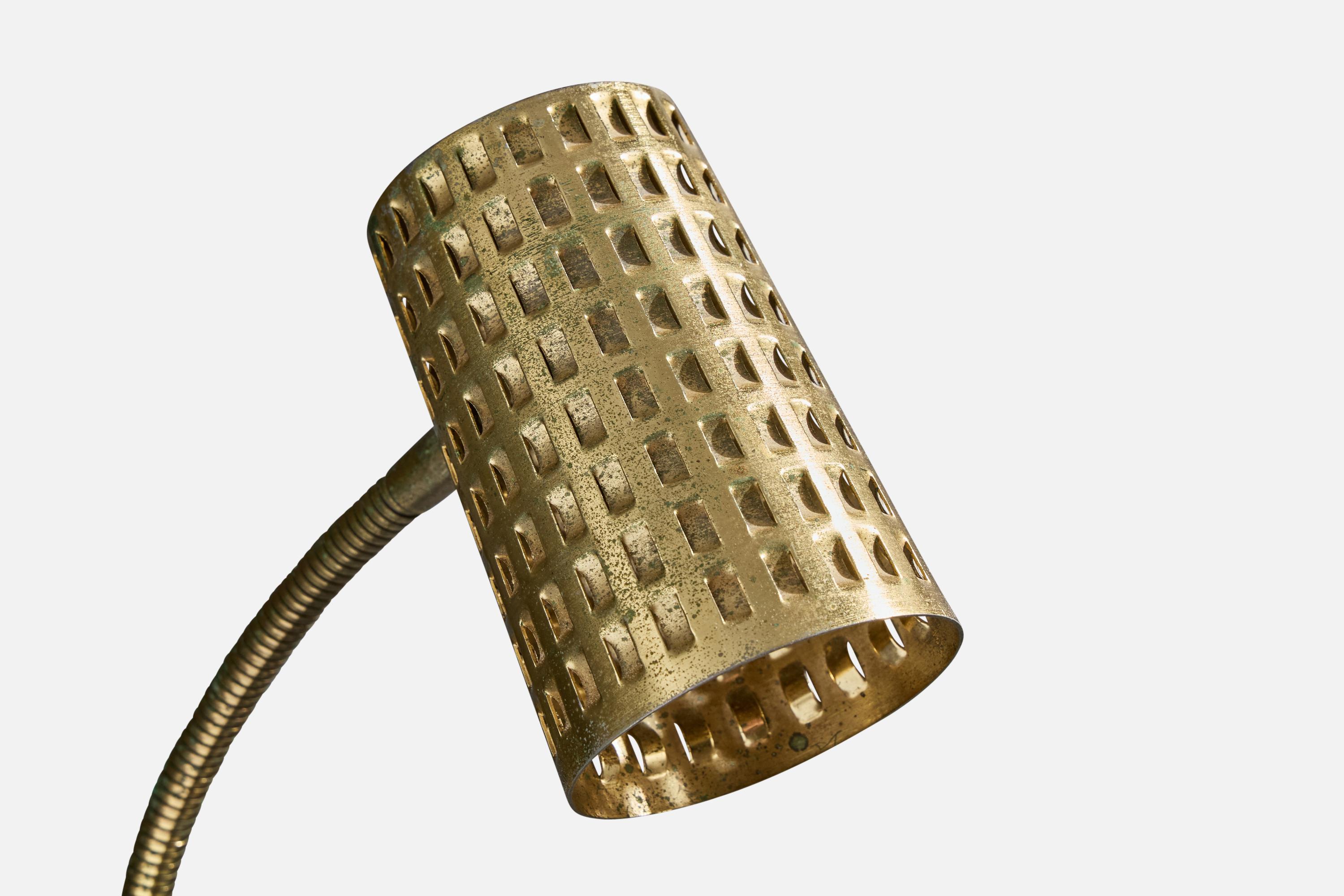 Diseñador alemán, Apliques, Latón, Alemania, Años 1950 en venta 3