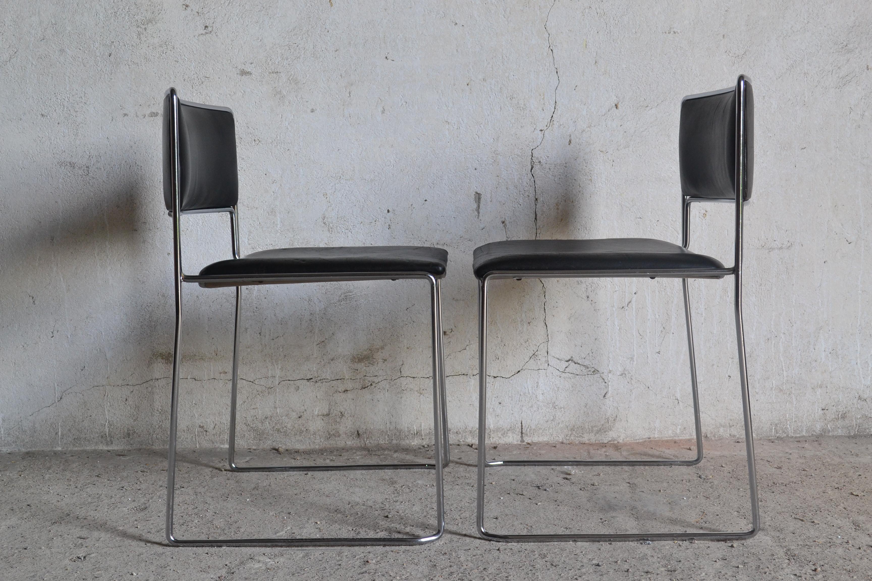German Desk Chairs by Preben Fabricius & Jørgen Kastholm for Kill International For Sale 1