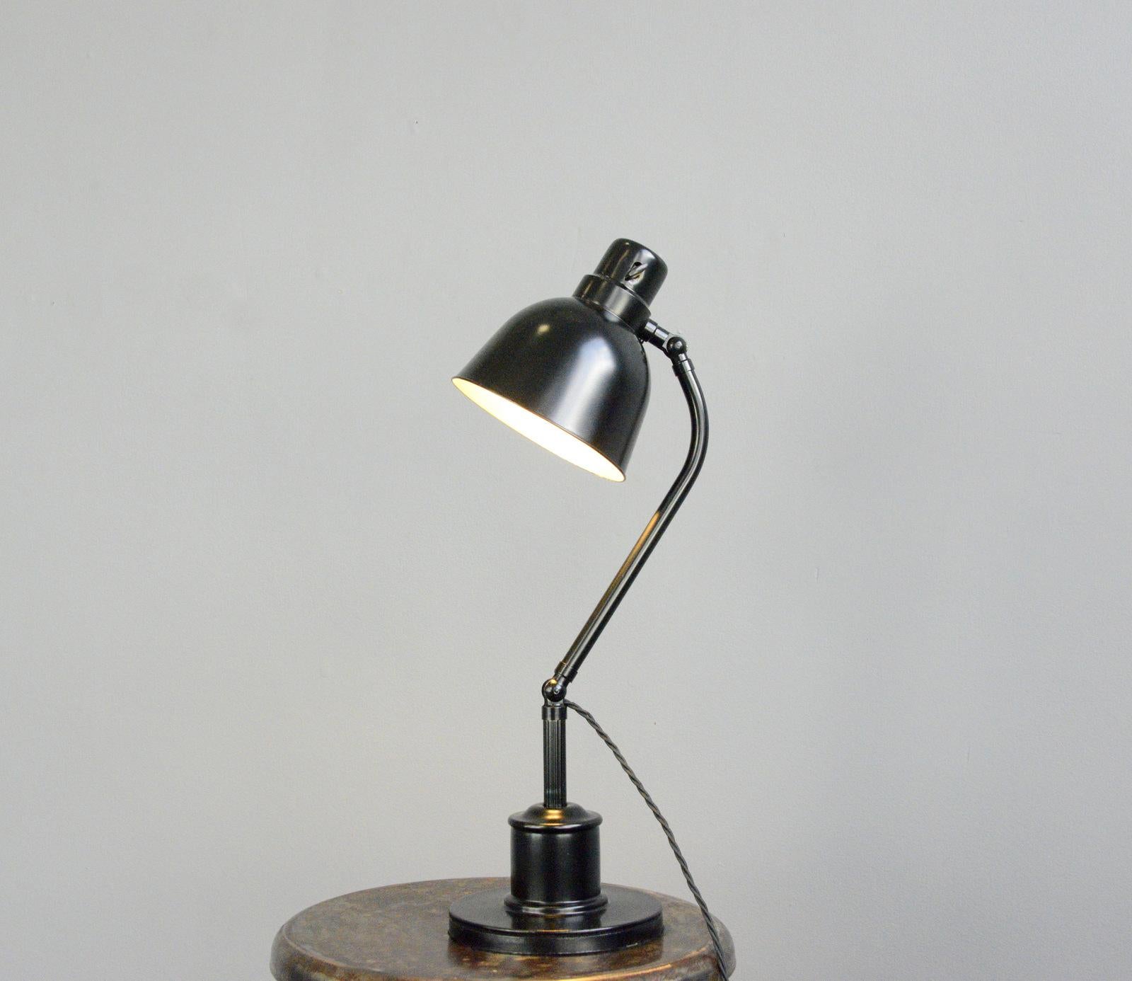 German Desk Lamp circa 1930s 1