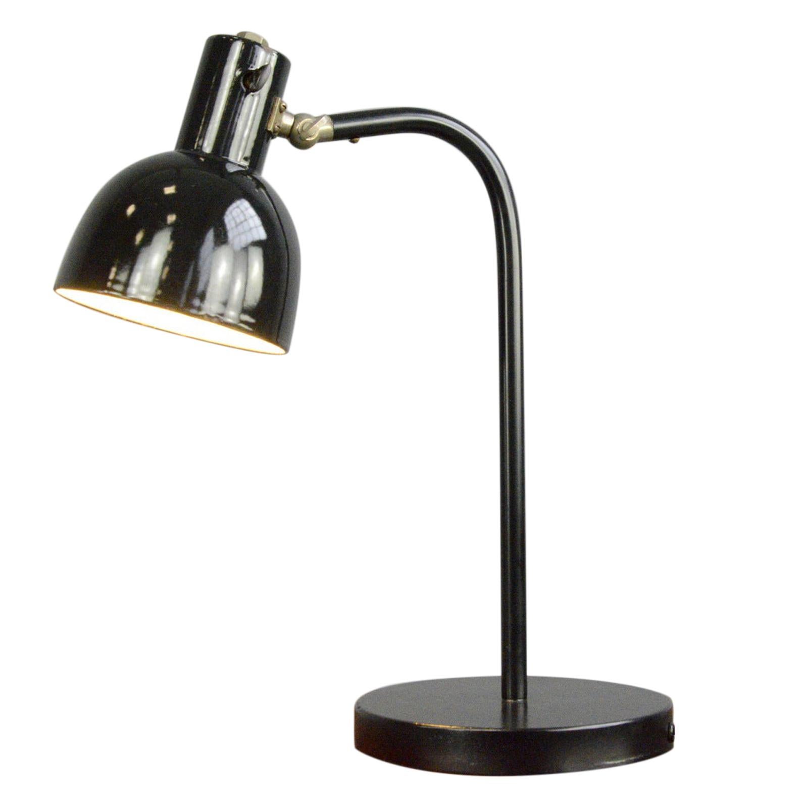 German Desk Lamp, circa 1930s