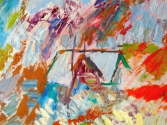 Gardens. 1970, oil on canvas, 92x100 cm