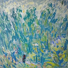 Landscape. 1975. Oil on canvas. 91, 5x92 cm