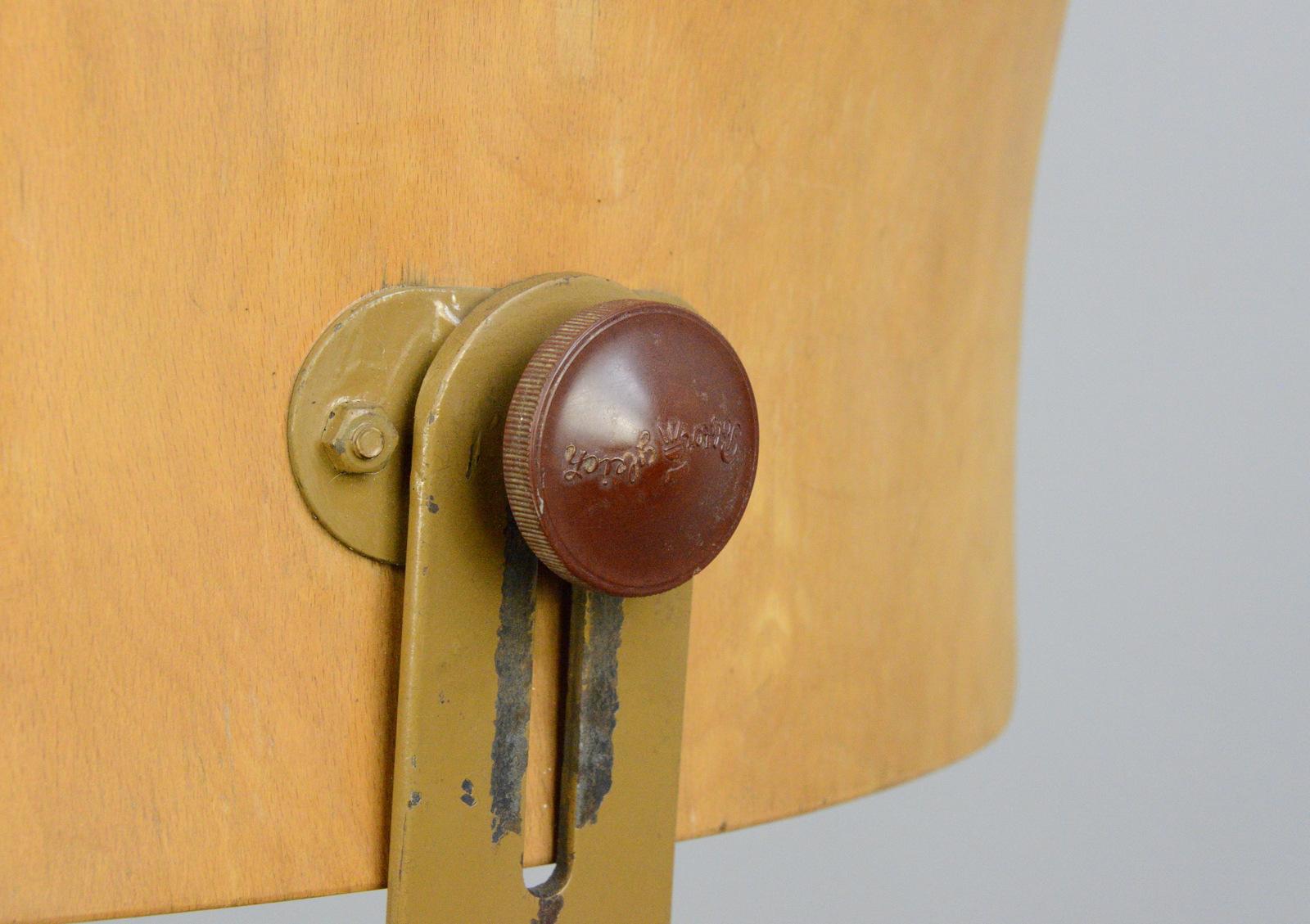 German Draftsman's Chair by Polstergleich, circa 1930s 1