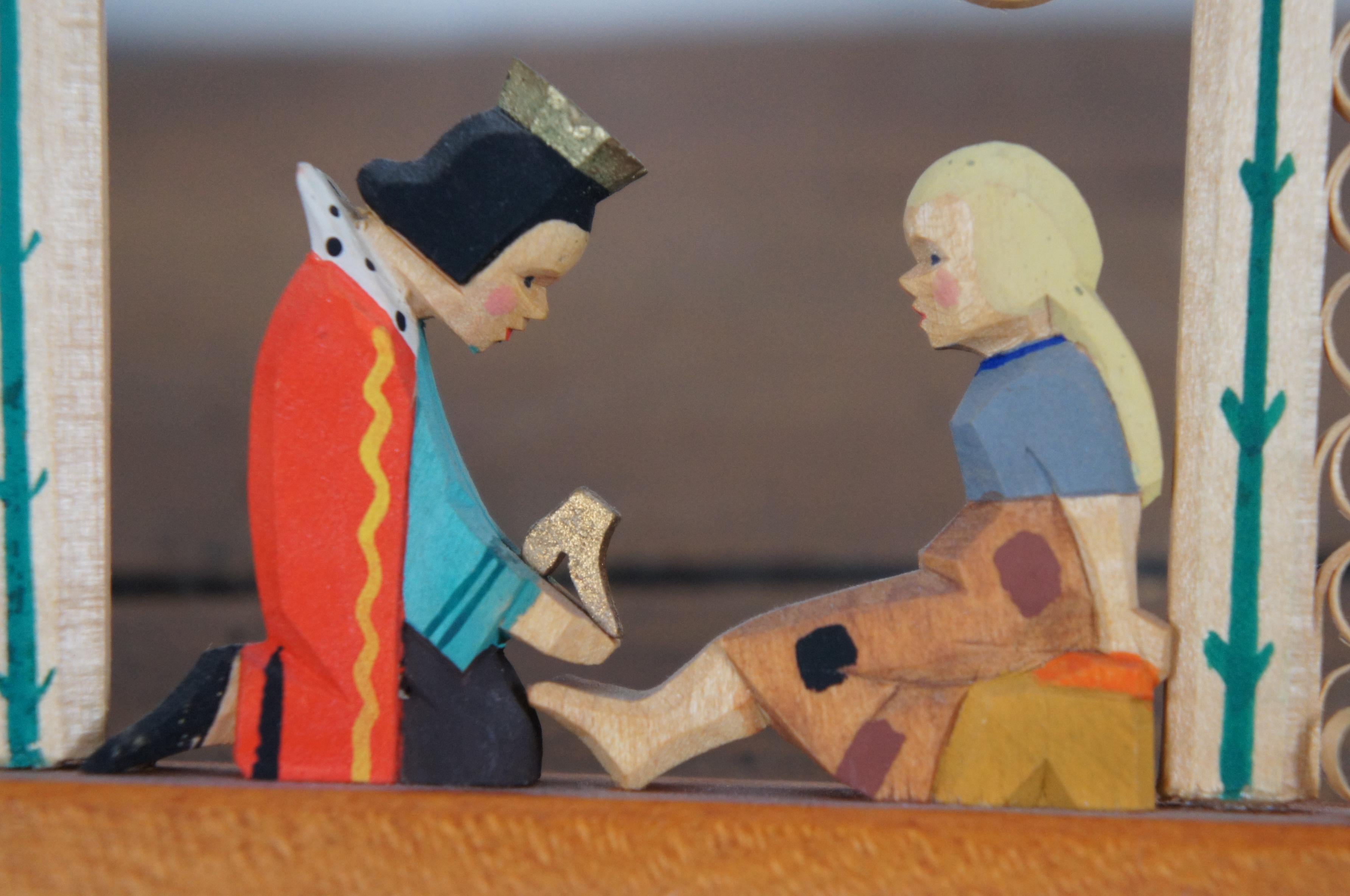 Deutsche Emil Helbig Expertische Märchenfiguren, Schneeweiße Cinderella Lot, Emil Helbig 2
