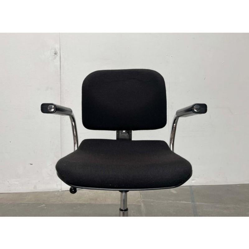 Deutscher Eurochair 5600 Büro-Drehstuhl von Fritz Makiol für Girsberger, 1970er Jahre (Metall) im Angebot