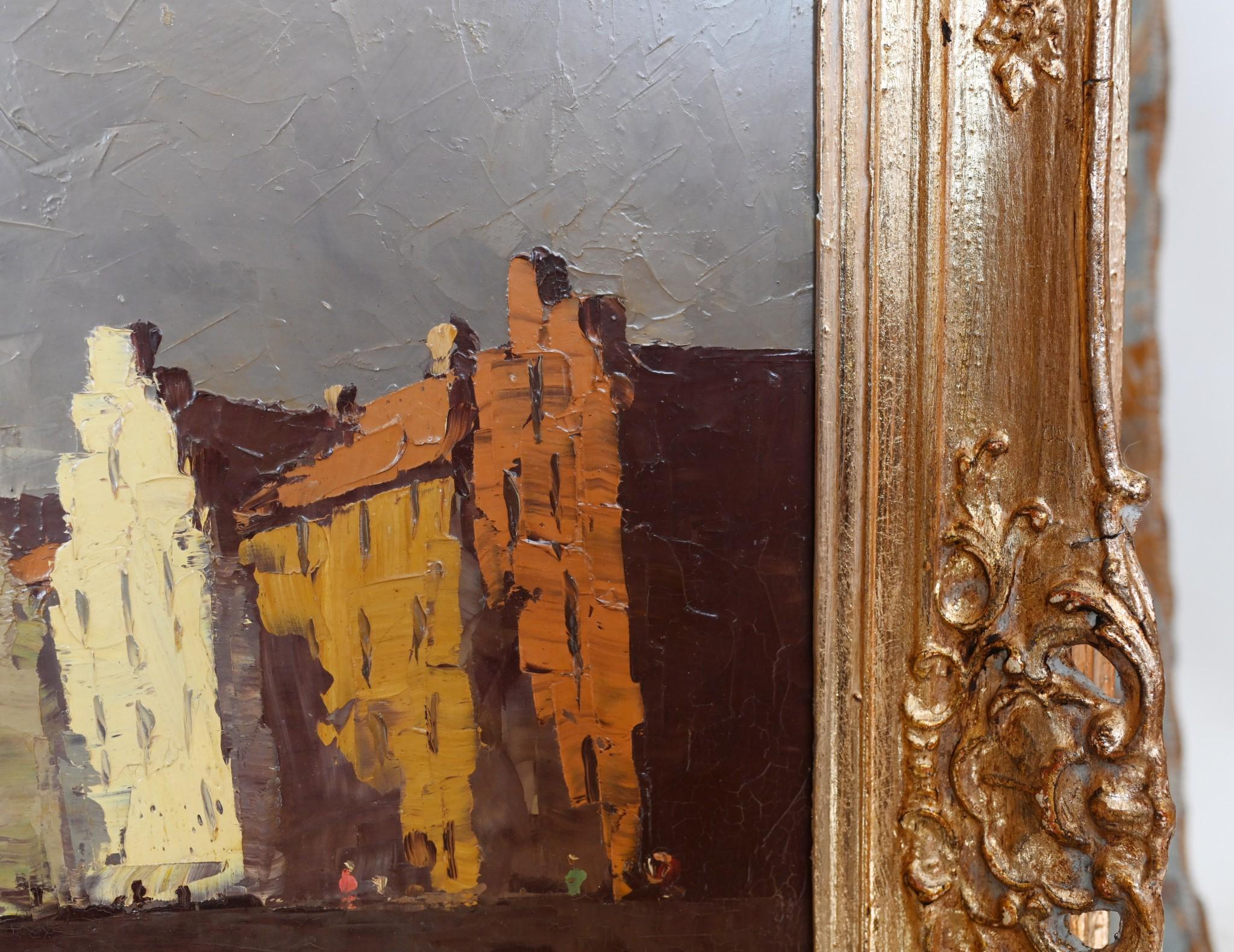 Peinture à l'huile expressionniste allemande d'après Hein Hoppmann Bon état - En vente à Potters Bar, GB