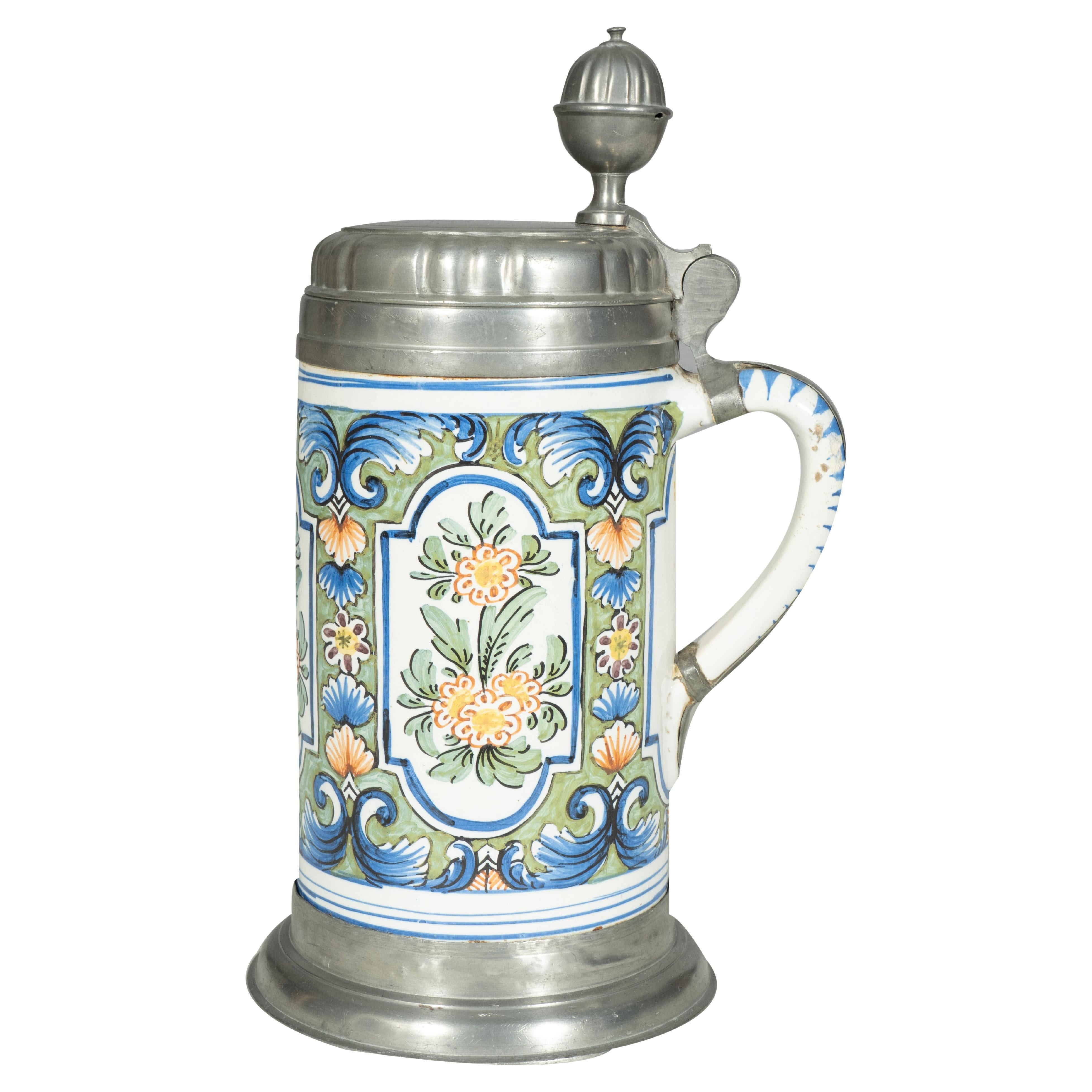 German Faience Tankard