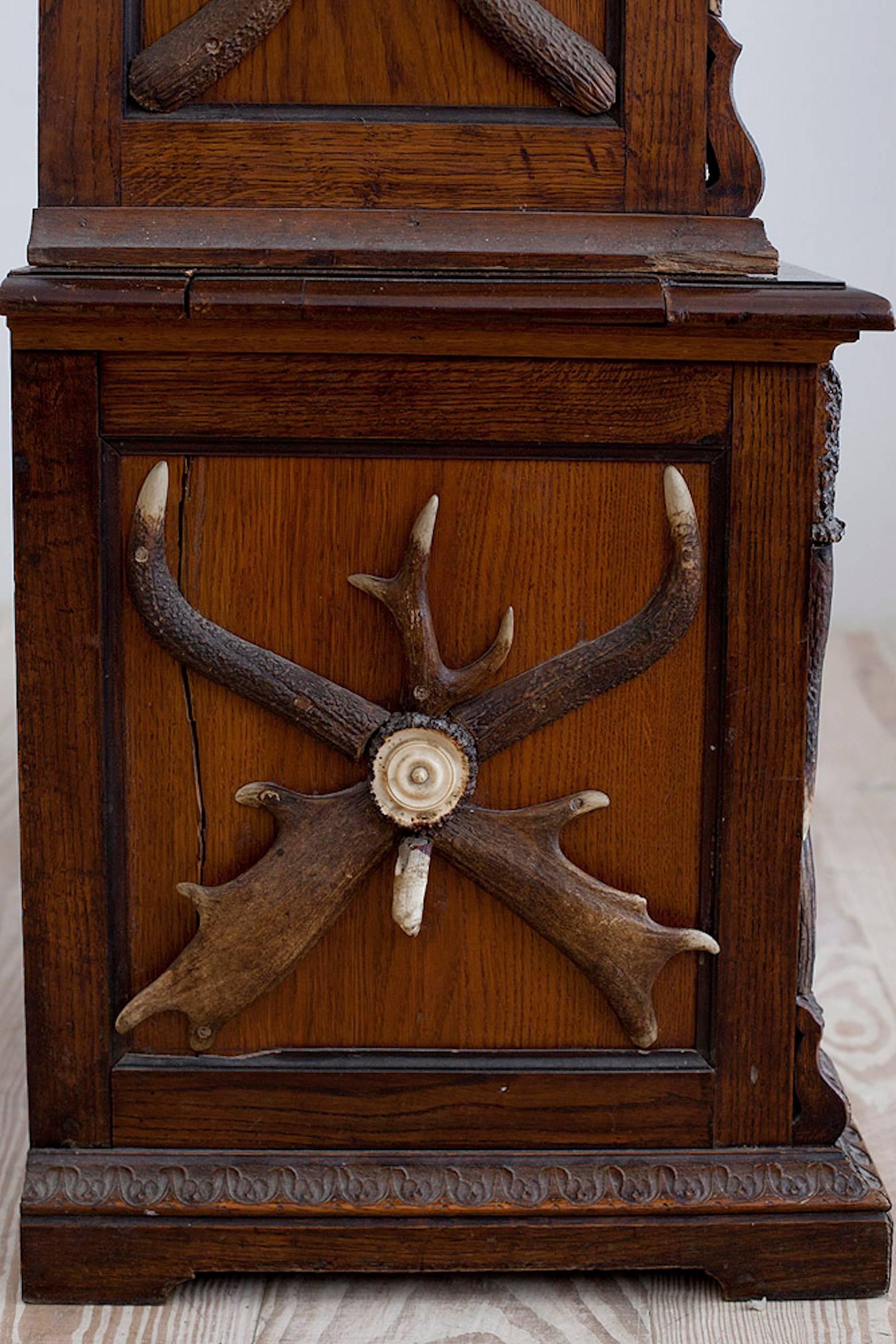 19th Century German Fantasy Historic Revival Hunting Trophy Cabinet, Circa 1870