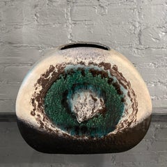 Deutsche fette Lava Vase von Dümler & Breiden Polar Kollektion