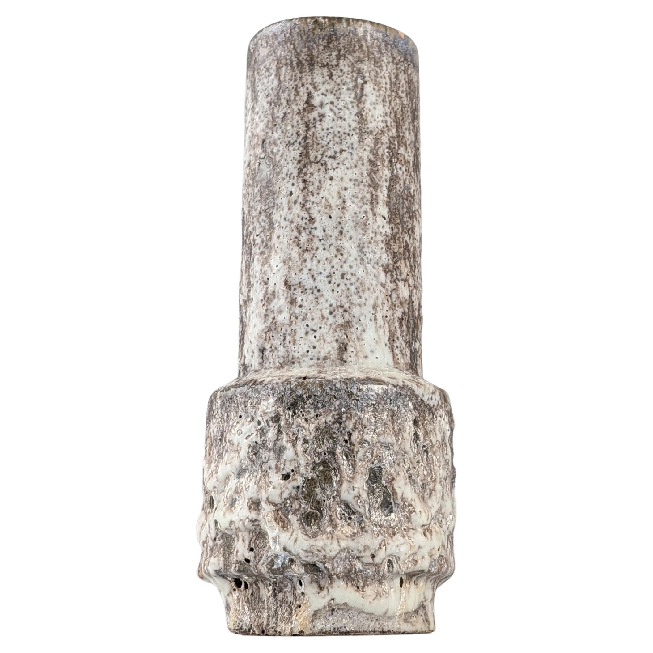 Deutsche Fettlava-Vase, Mitte des Jahrhunderts 1960er Jahre