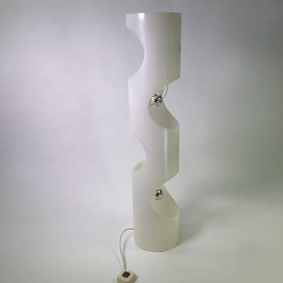 German Floor Lamp Early 1970s Attributed Temde Leuchten 2