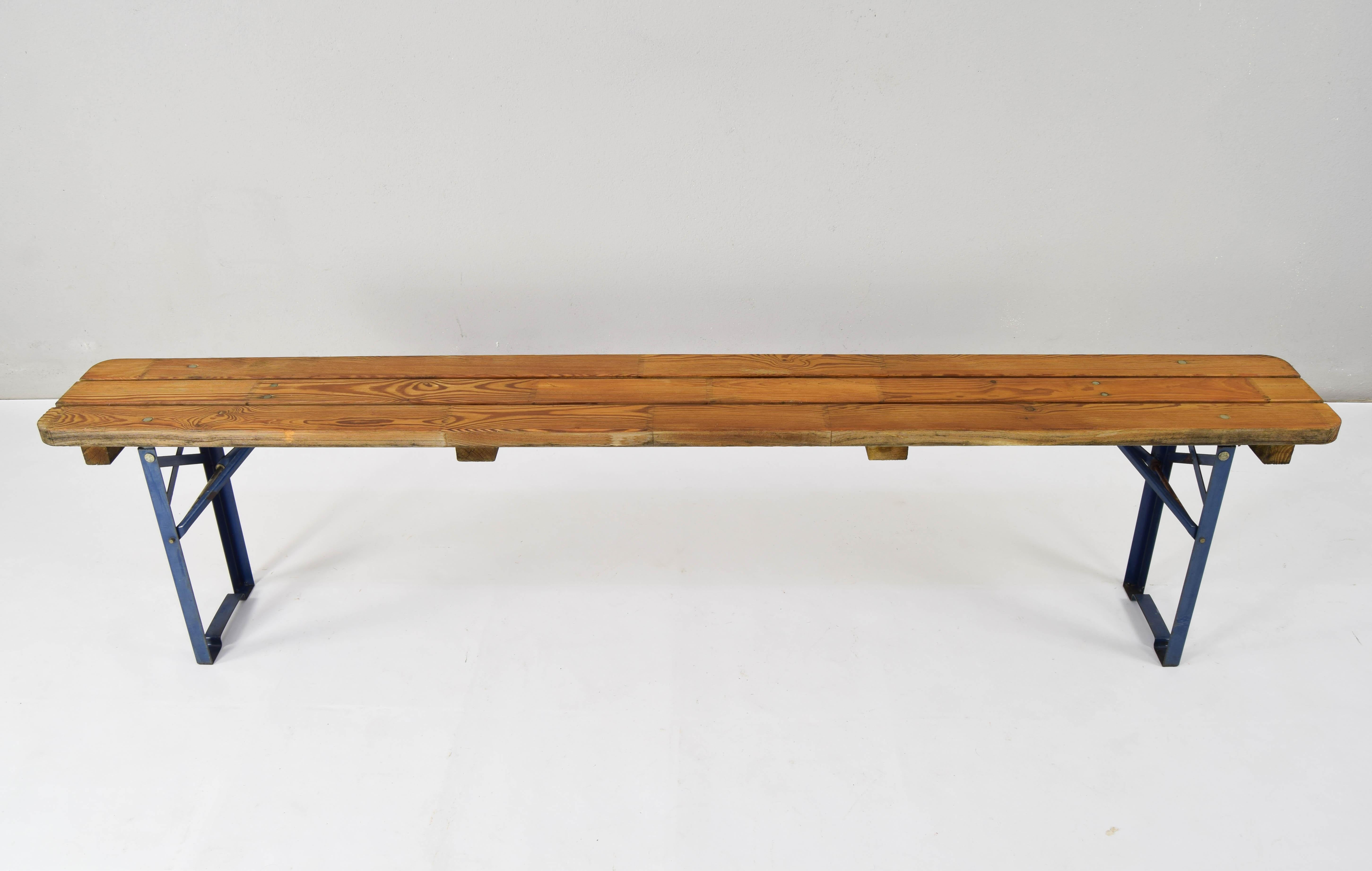 vintage folding picnic table