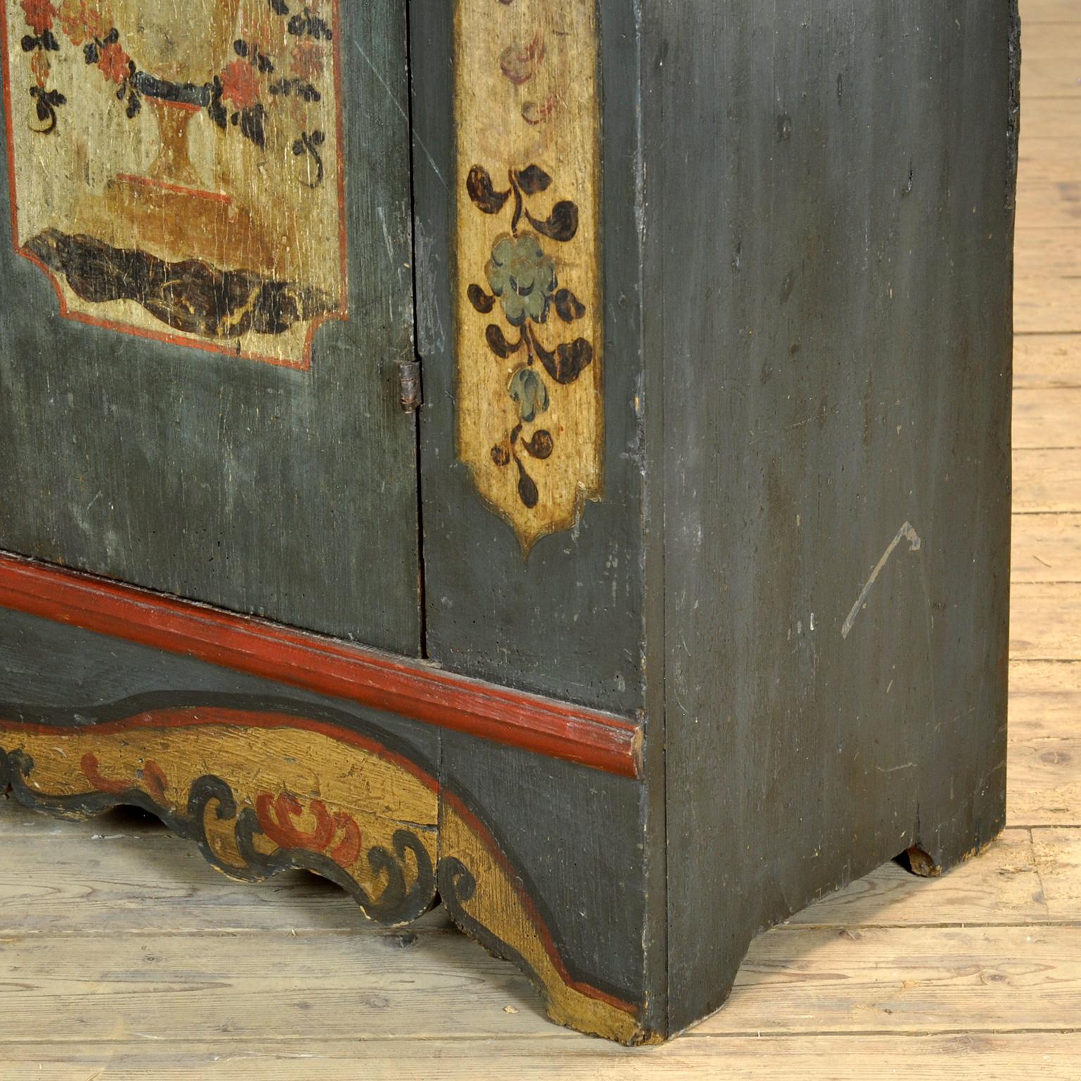 Armadio da sposa in stile folcloristico tedesco, 1809 in vendita 9