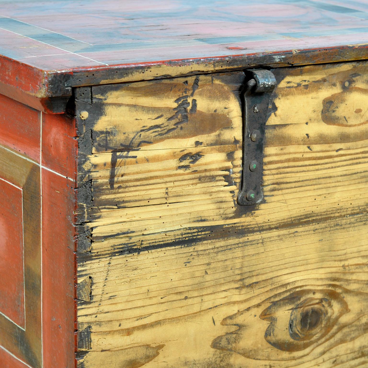 German Folk-Art Bridal Chest, anno 1829 For Sale 10
