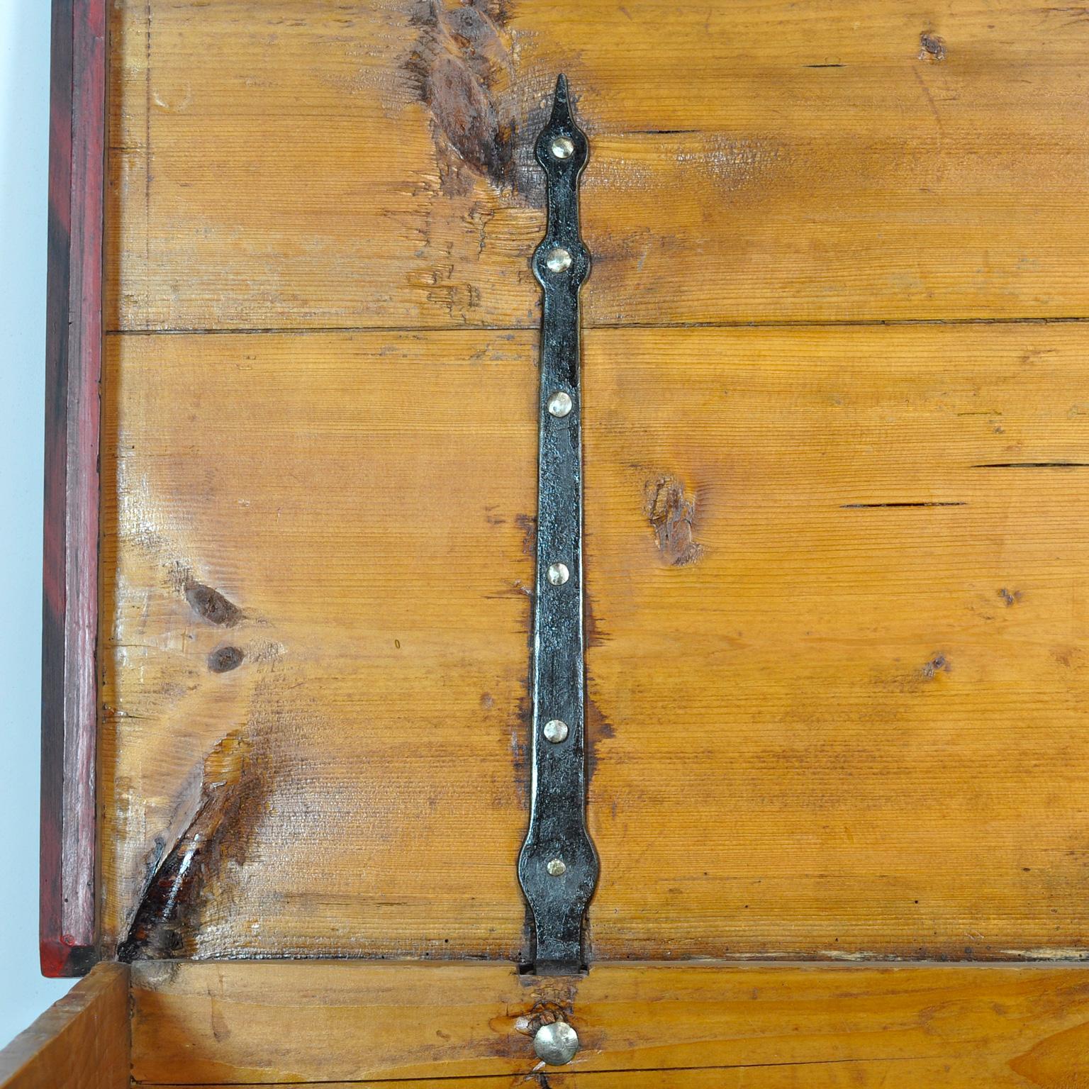German Folk-Art Bridal Chest, anno 1829 For Sale 2
