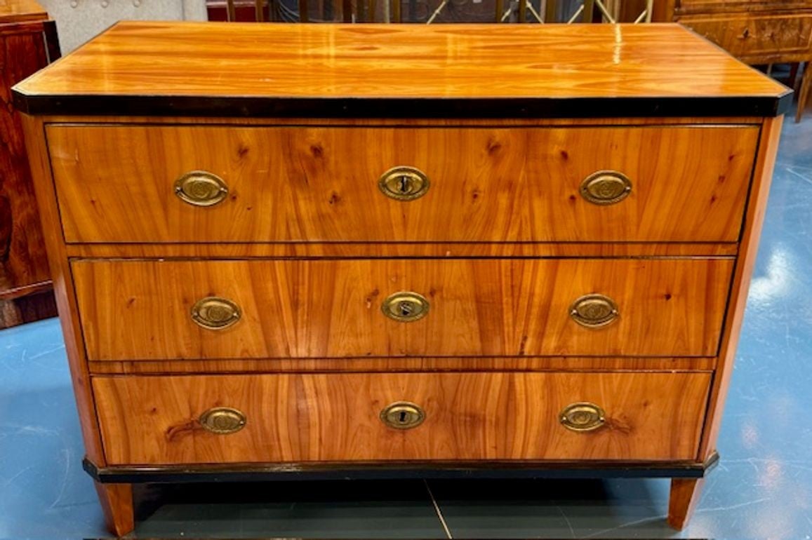 German Fruitwood Commode
