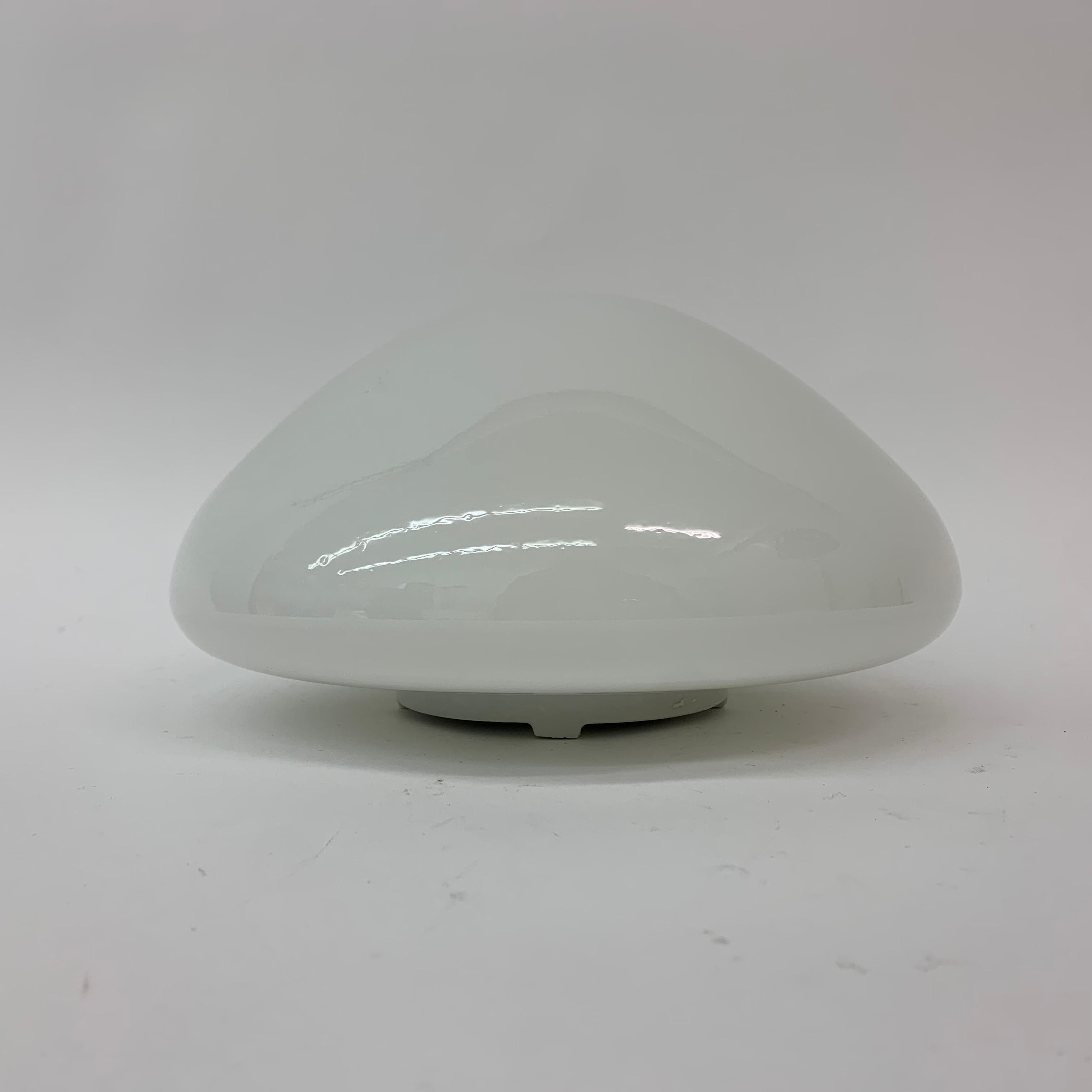 Lampada da soffitto o da parete in vetro tedesco 961 di Wilhelm Wagenfeld per Lindner in vendita 4