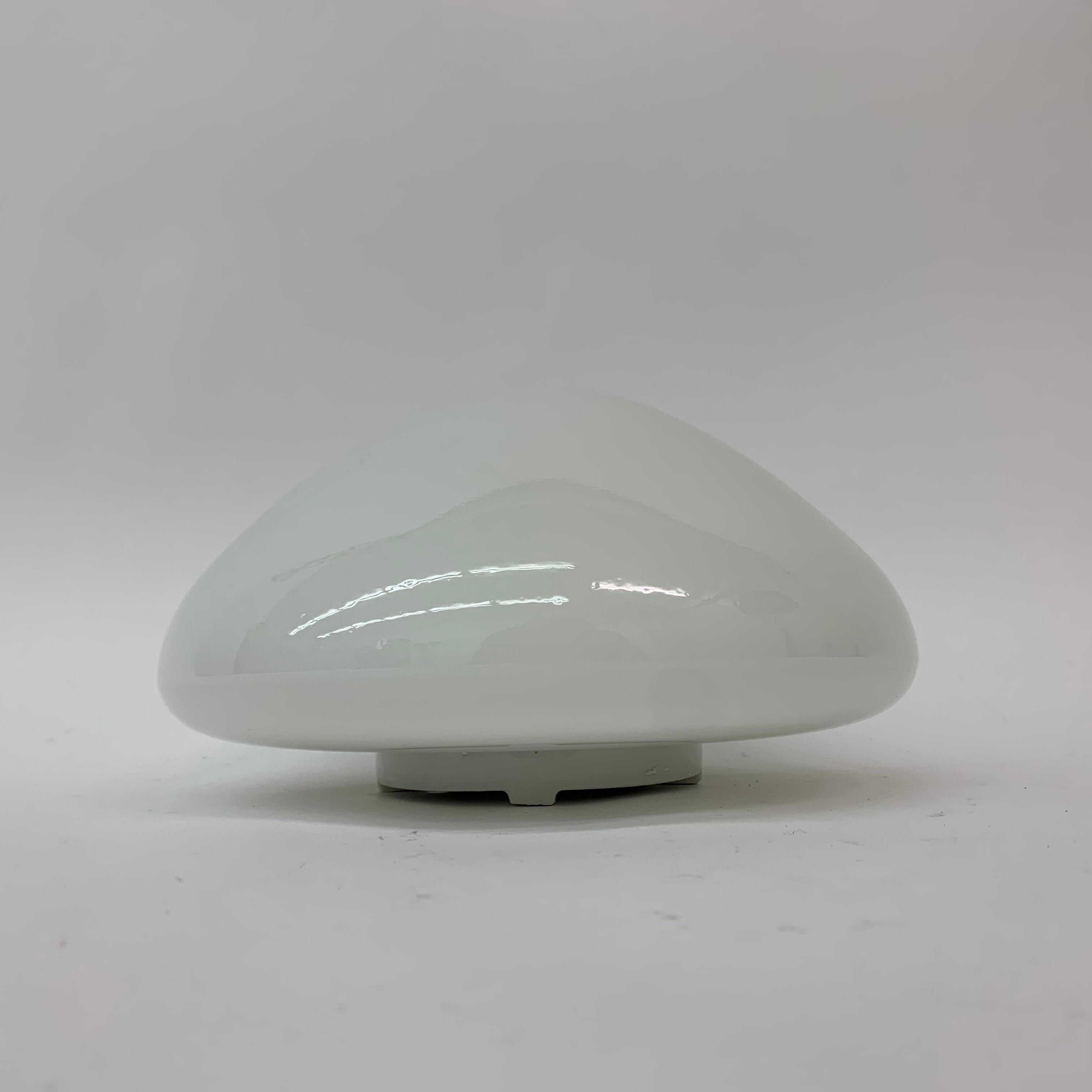 Lampada da soffitto o da parete in vetro tedesco 961 di Wilhelm Wagenfeld per Lindner in vendita 5