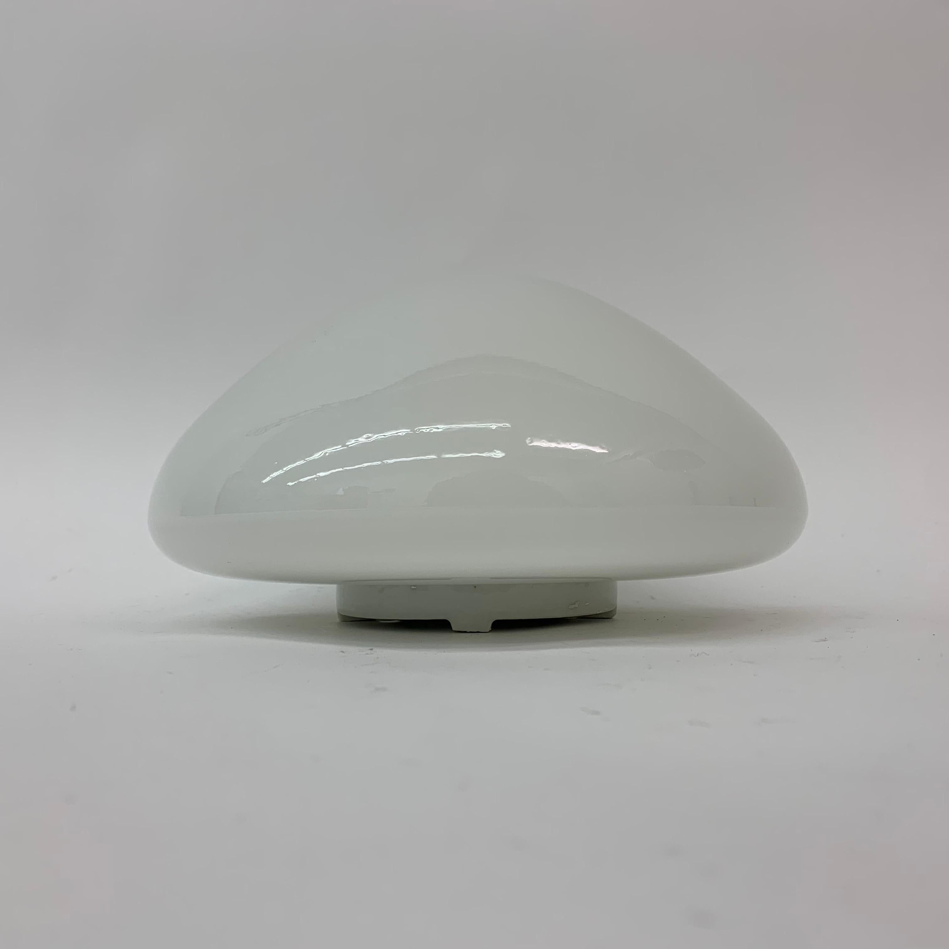 Lampada da soffitto o da parete in vetro tedesco 961 di Wilhelm Wagenfeld per Lindner in vendita 6