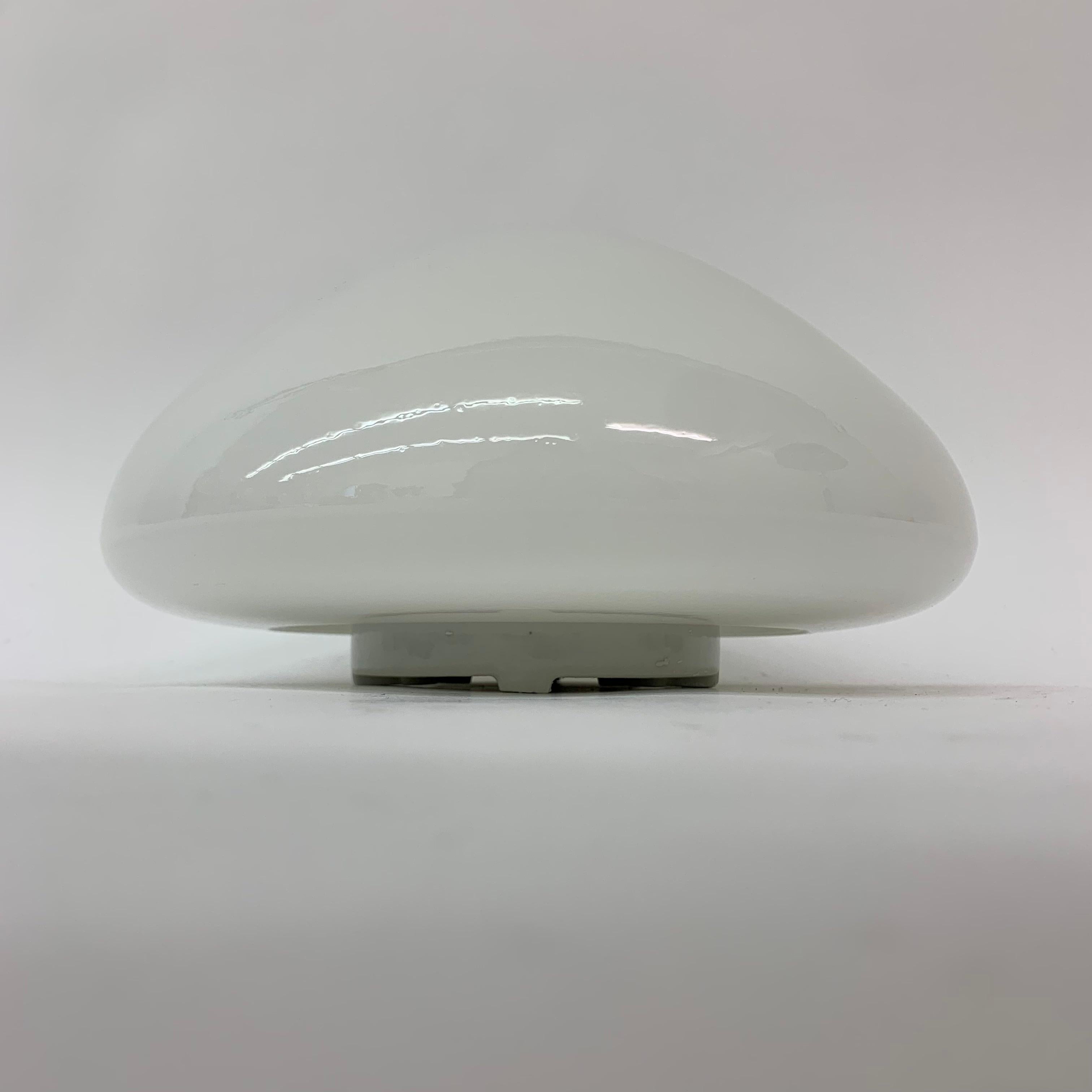 Lampada da soffitto o da parete in vetro tedesco 961 di Wilhelm Wagenfeld per Lindner in vendita 7