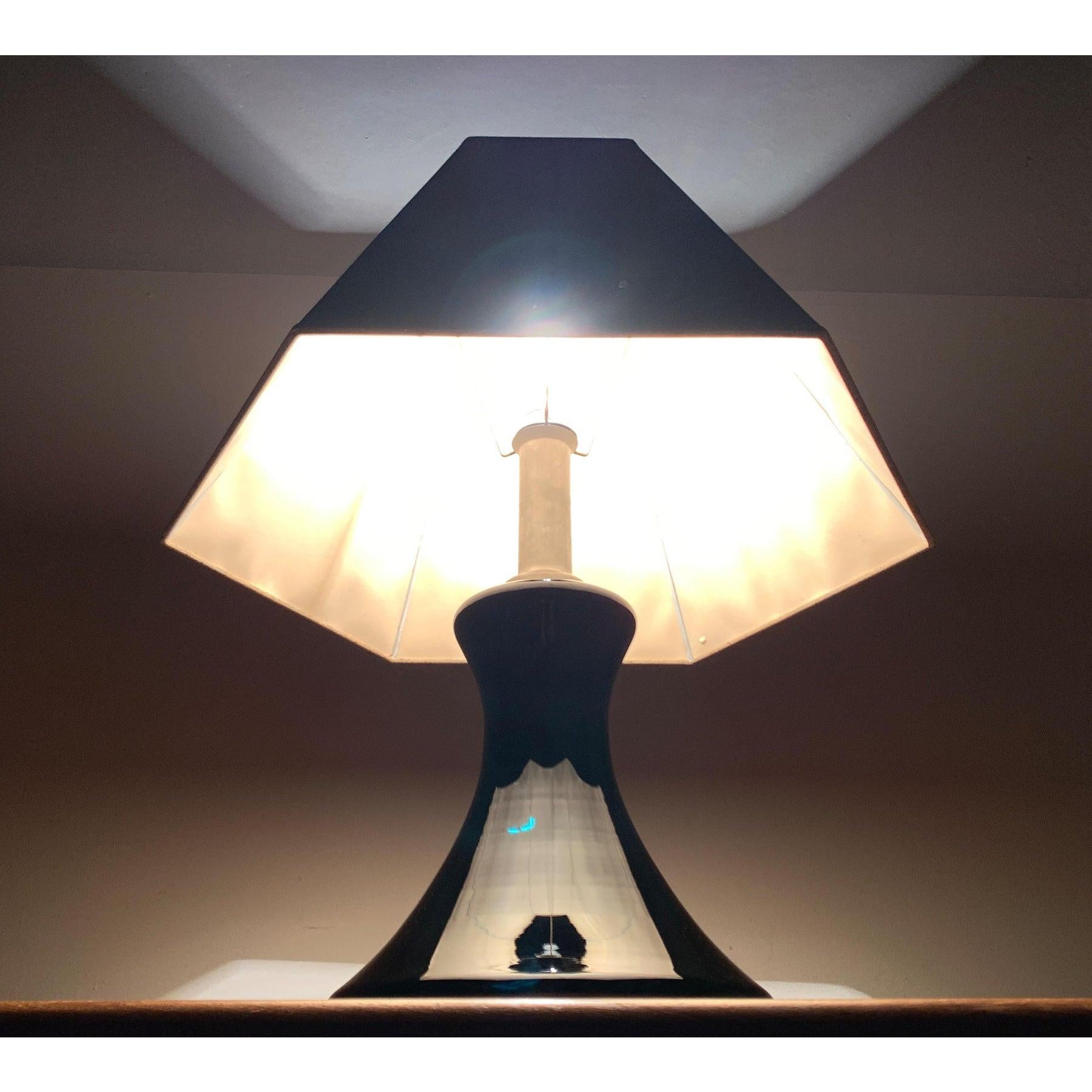 Deutsche Stehlampe oder Tischlampe aus deutschem Glas und Kunstkork von Ingo Maurer für M Design, 60er Jahre im Zustand „Hervorragend“ im Angebot in Hamburg, DE
