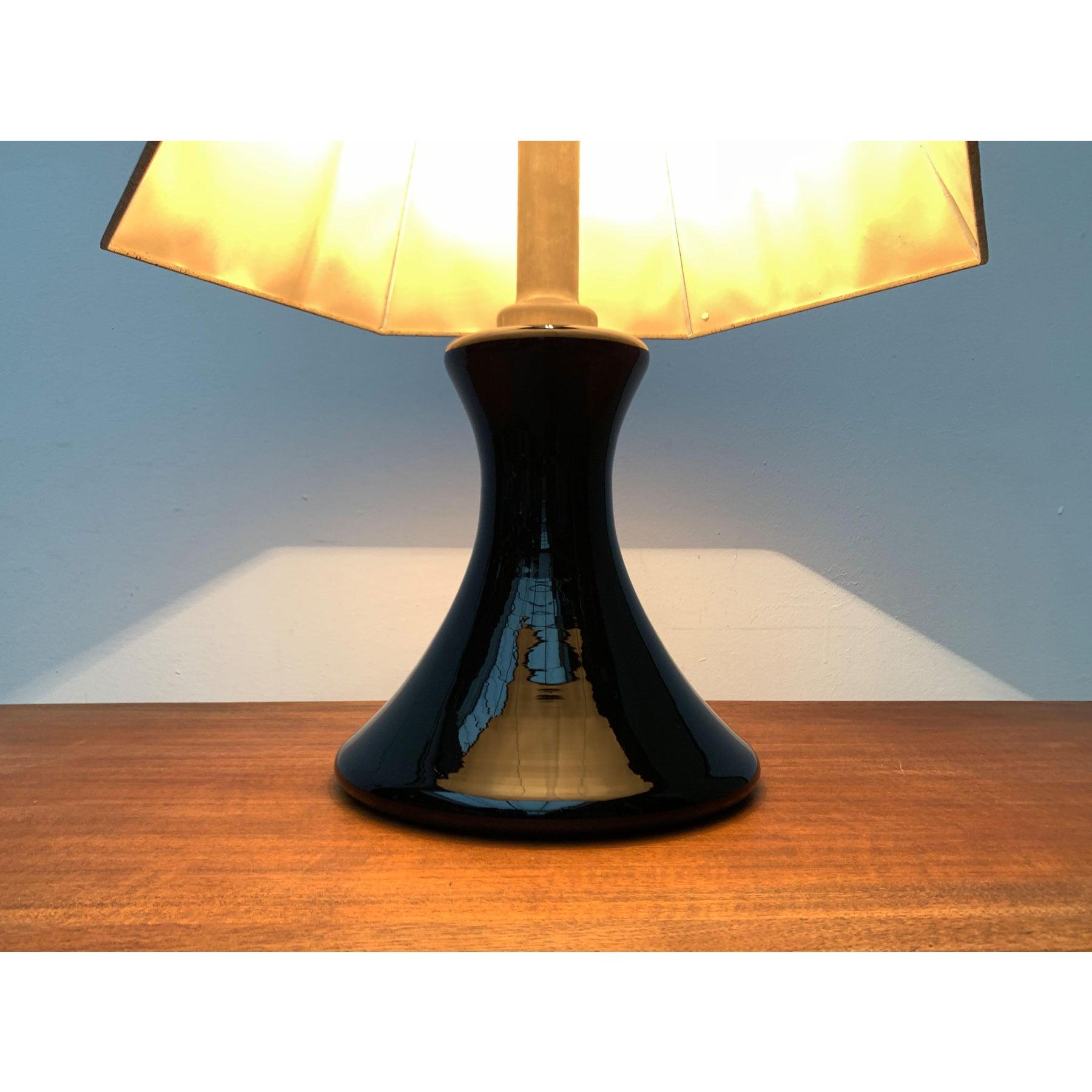 Deutsche Stehlampe oder Tischlampe aus deutschem Glas und Kunstkork von Ingo Maurer für M Design, 60er Jahre im Angebot 2