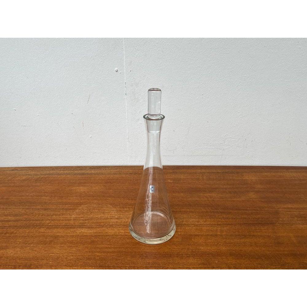 German Glass Carafe from Christinenhütte, in Very Good conditions. Designed 1990 to 1999 This piece has an attribution mark.

Additional information:
Materials: Glass
Styles: Minimalist
Country of Origin: Germany
Item Type: Vintage, Antique or