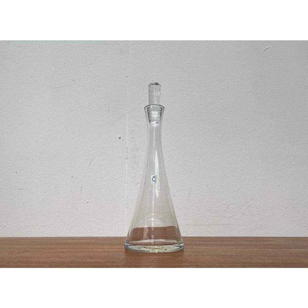 German Glass Carafe from Christinenhütte In Excellent Condition For Sale In Hamburg, DE