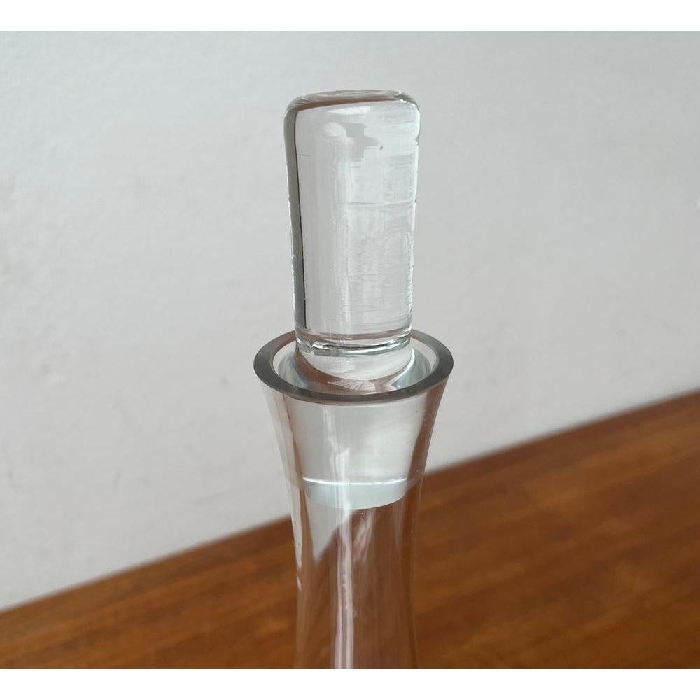 German Glass Carafe from Christinenhütte For Sale 1