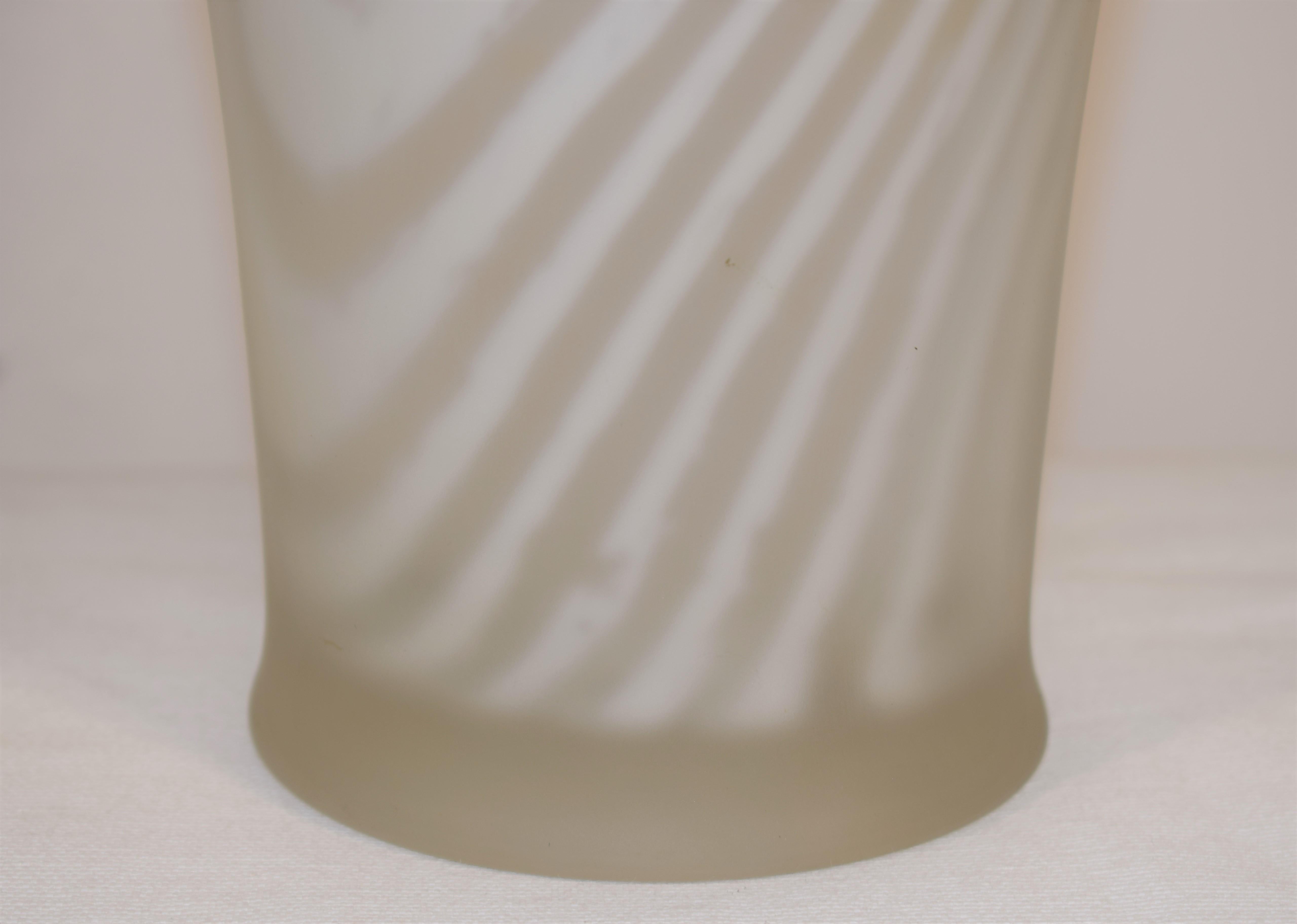 Late 20th Century German Glass Vase by Peill & Putzler, 1970s