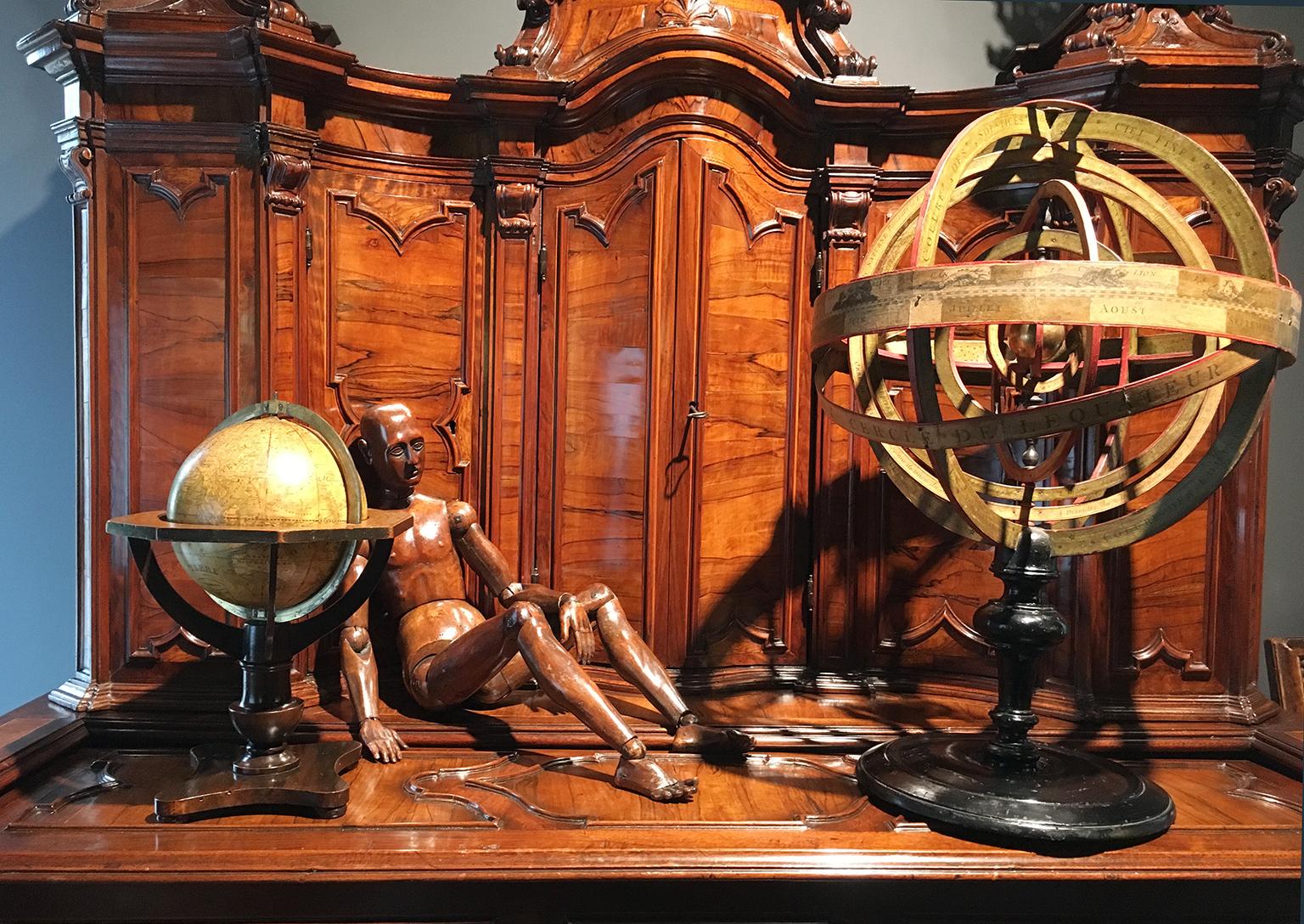 Globo terráqueo alemán de C. Abel-Klinger, Nuremberg, hacia 1860 en venta 11